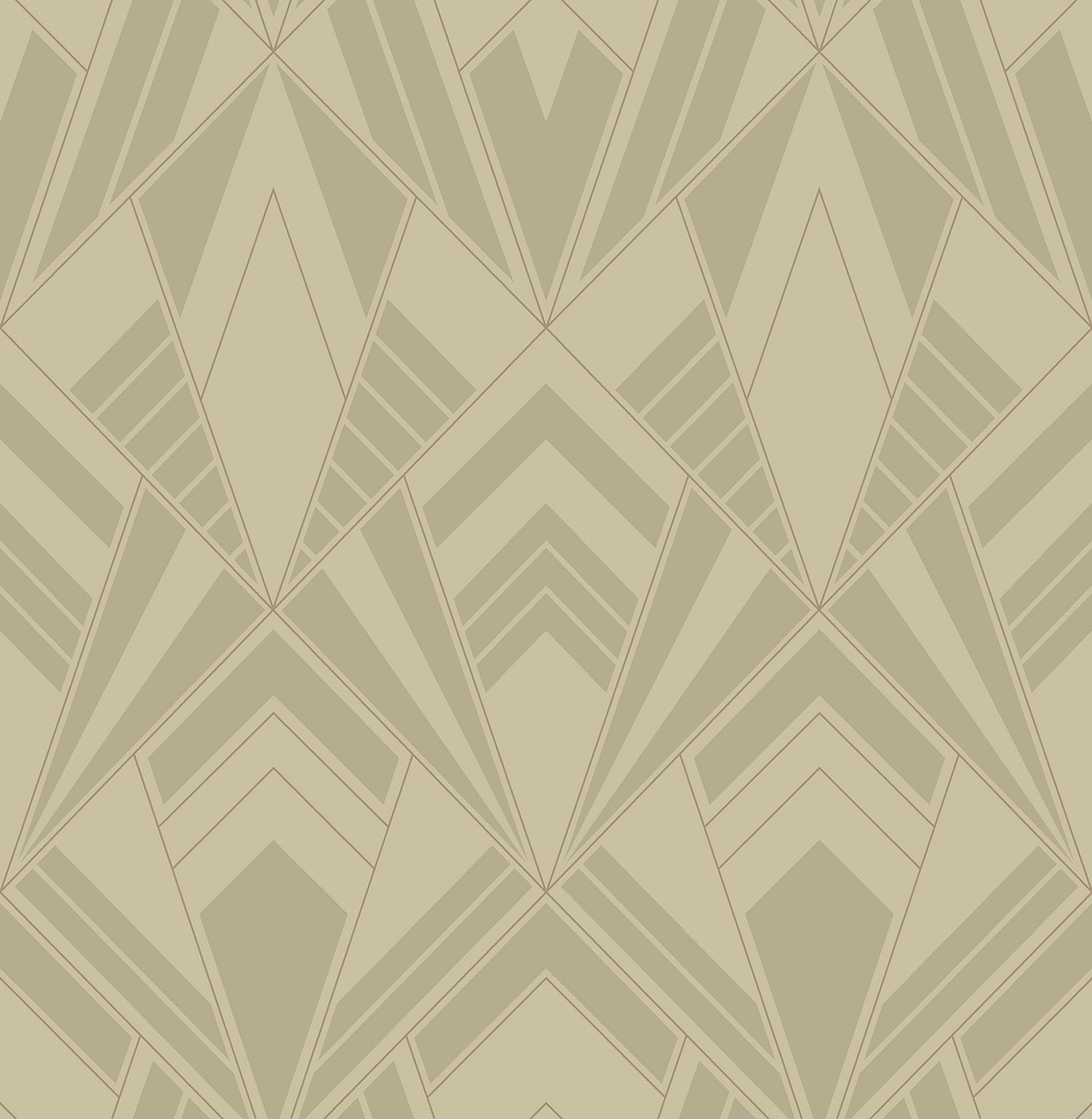 Allenby Wallpaper in khaki color - pattern number 4198-87400 - by A Street Prints in the Moderne Deco Timeless Glamour collection
