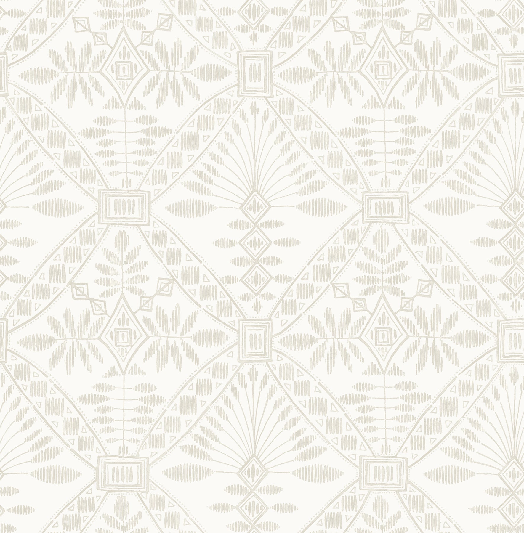 Emmarie Geometric Wallpaper in Light Grey color - pattern number 4199-27776 - by Chesapeake in the Modern Farmhouse collection