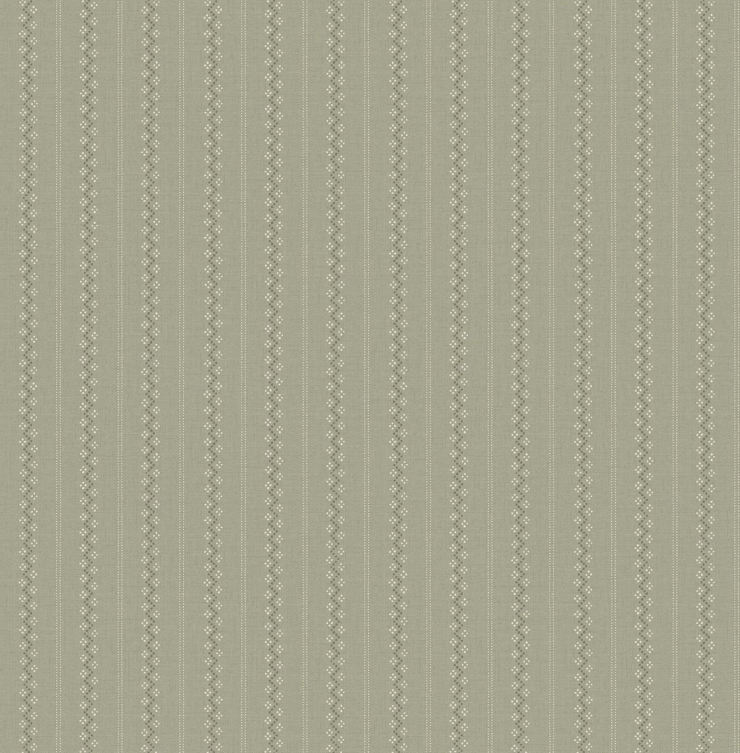 Curtis Embellished Stripe Wallpaper in Moss color - pattern number 4199-27779 - by Chesapeake in the Modern Farmhouse collection