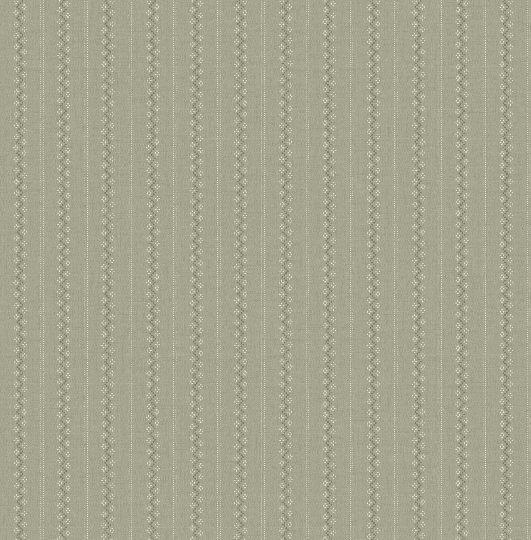 Curtis Embellished Stripe Wallpaper in Moss color - pattern number 4199-27779 - by Chesapeake in the Modern Farmhouse collection