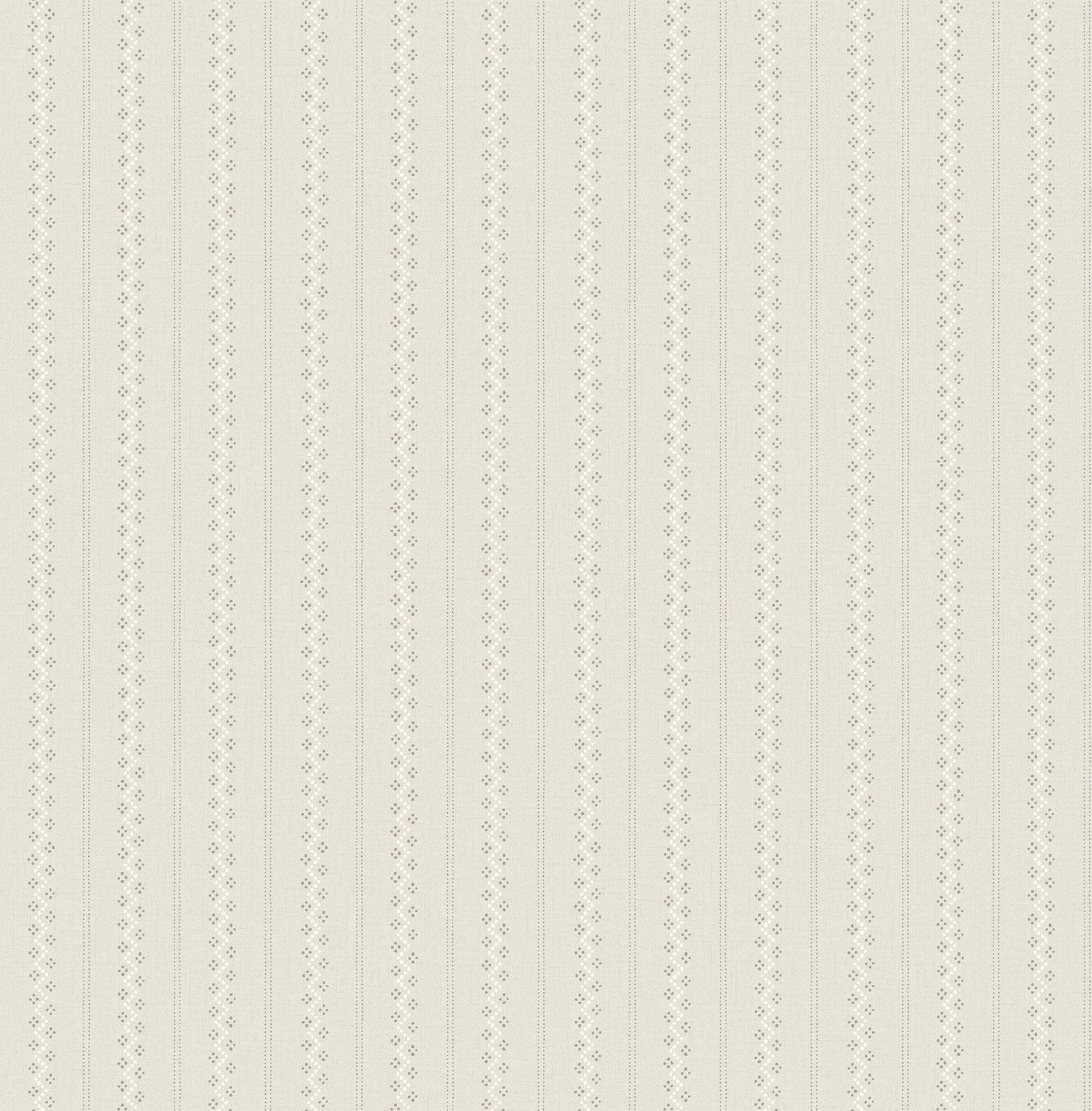 Curtis Embellished Stripe Wallpaper in Khaki color - pattern number 4199-27781 - by Chesapeake in the Modern Farmhouse collection