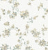 Festival Floral Trailing Wallpaper in Aqua color - pattern number 4199-27784 - by Chesapeake in the Modern Farmhouse collection