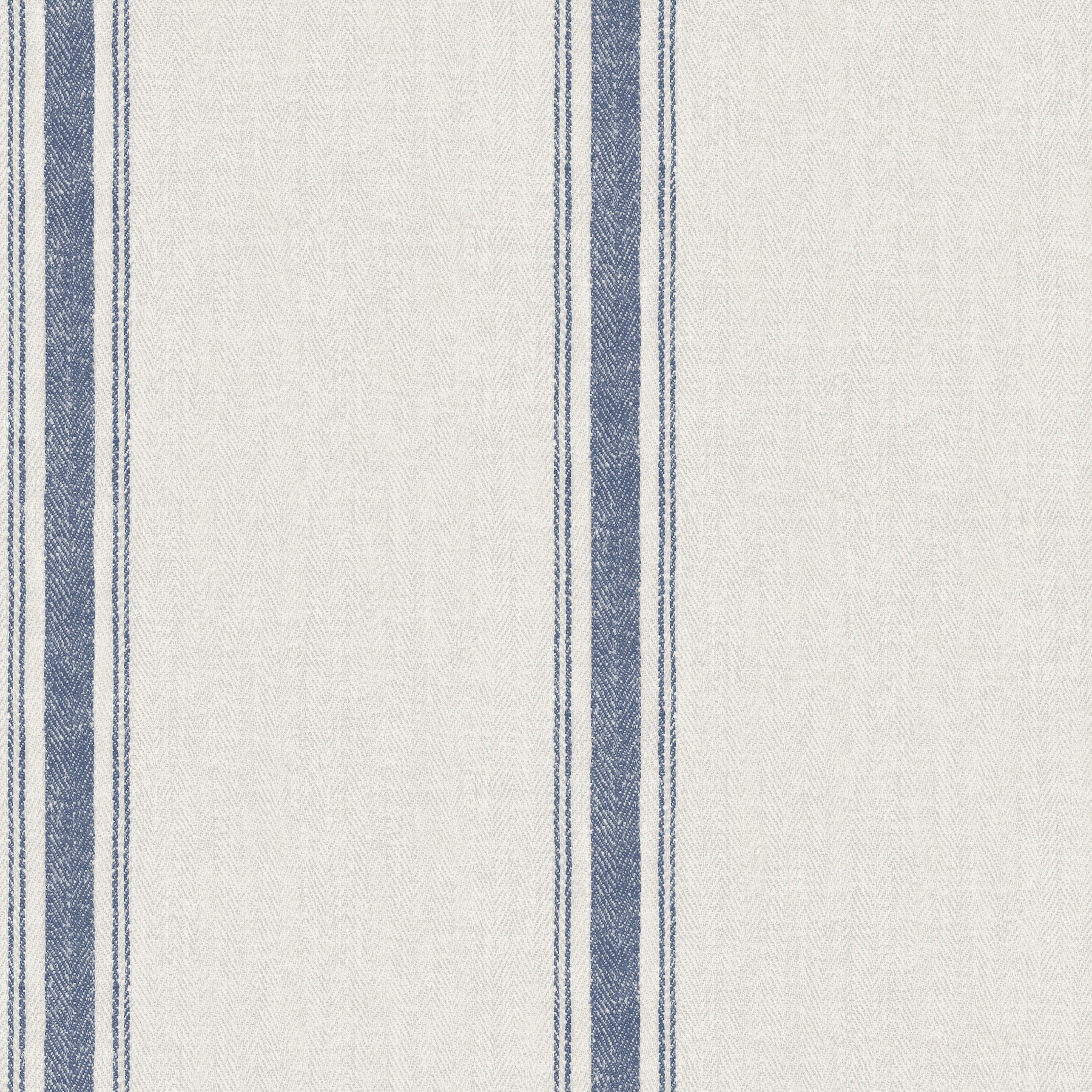 Linette Fabric Stripe Wallpaper in Blue color - pattern number 4199-70067 - by Chesapeake in the Modern Farmhouse collection