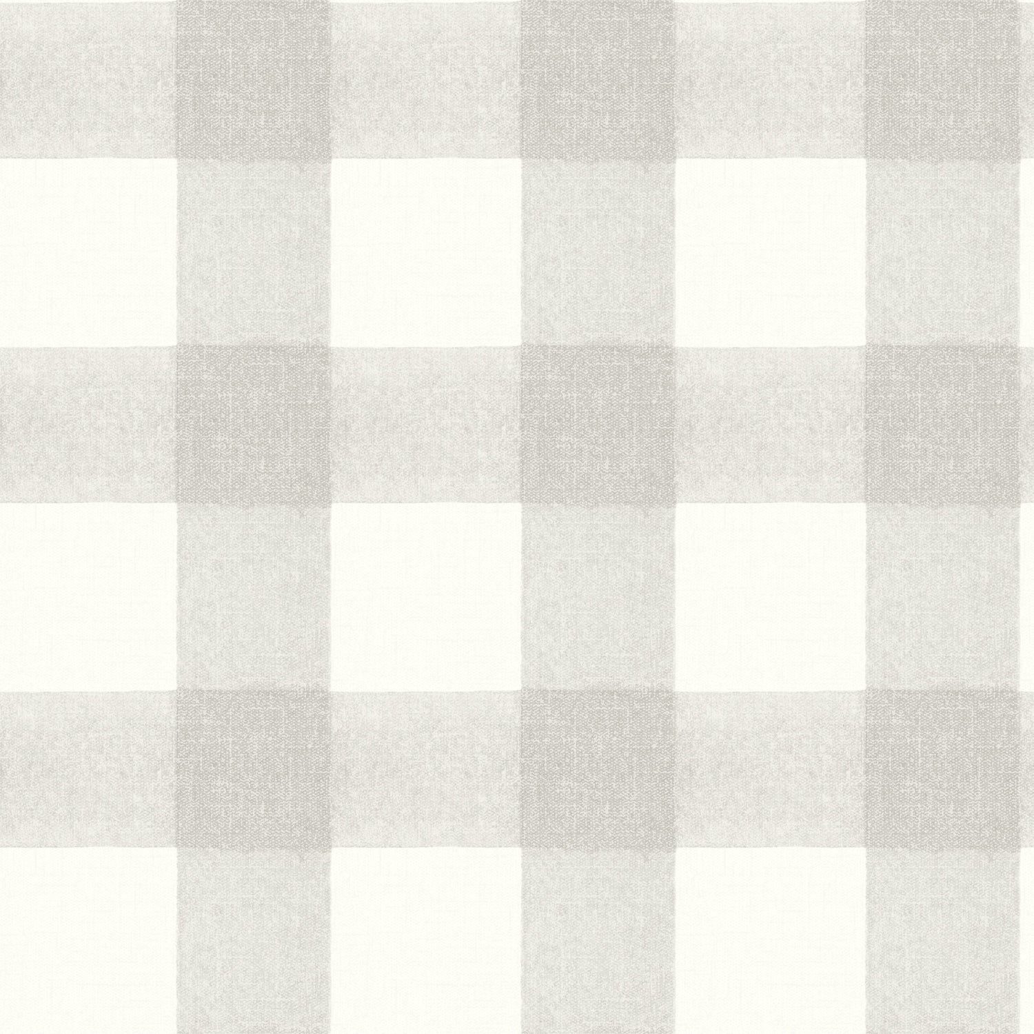 Thorpe Plaid Wallpaper in Light Grey color - pattern number 4199-83422 - by Chesapeake in the Modern Farmhouse collection