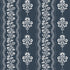 Lenea Floral Stripe Wallpaper in Navy color - pattern number 4199-83721 - by Chesapeake in the Modern Farmhouse collection