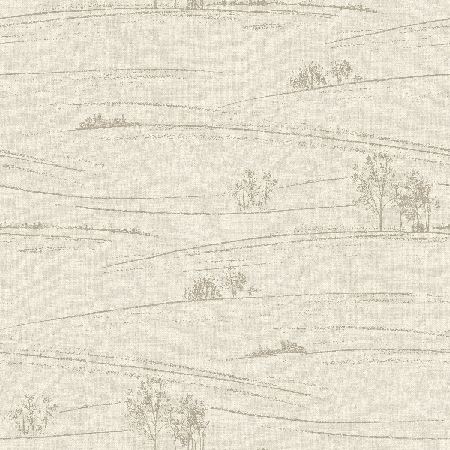 Isaac Rolling Hills Wallpaper in Taupe color - pattern number 4199-83729 - by Chesapeake in the Modern Farmhouse collection