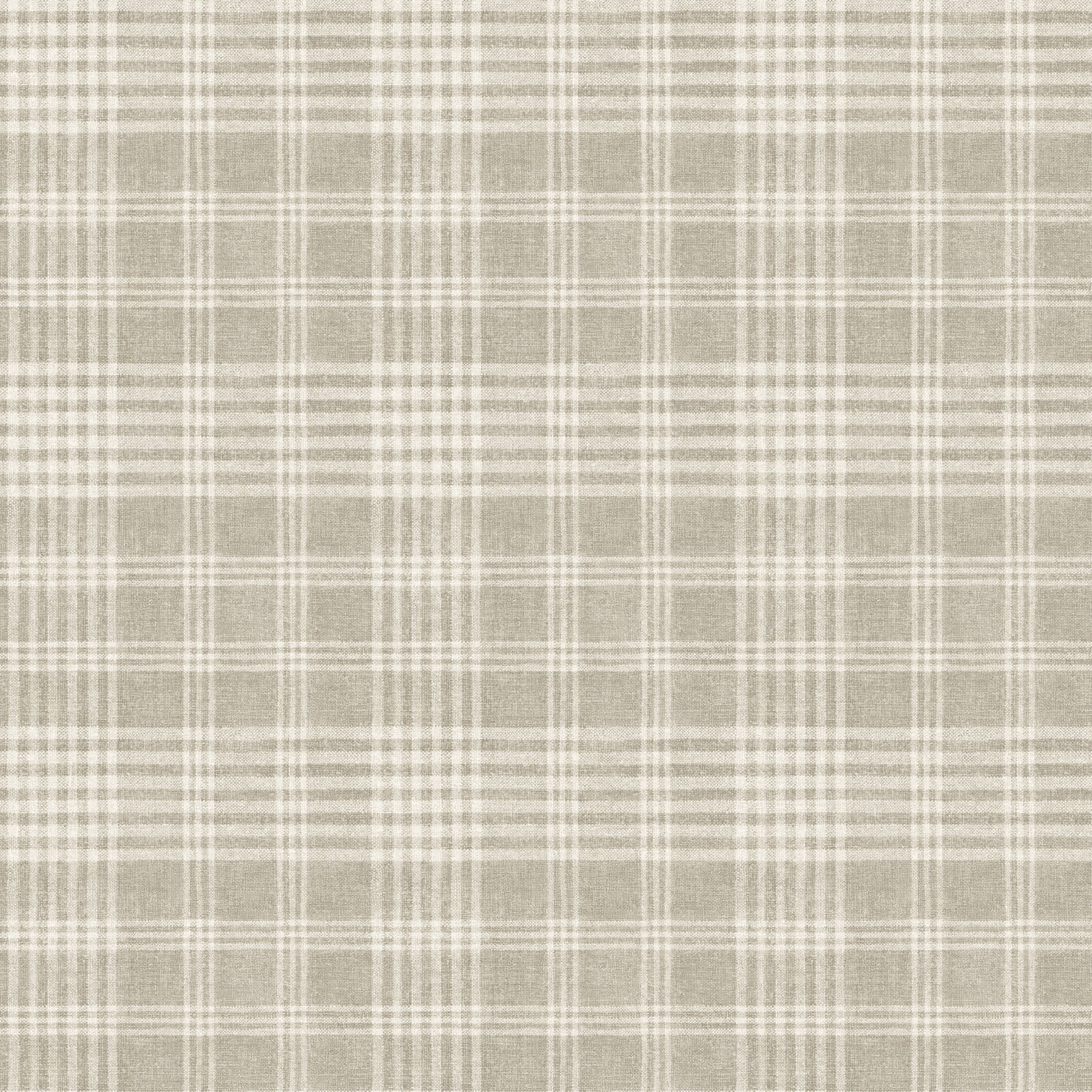 Perry Plaid Wallpaper in Taupe color - pattern number 4199-83735 - by Chesapeake in the Modern Farmhouse collection