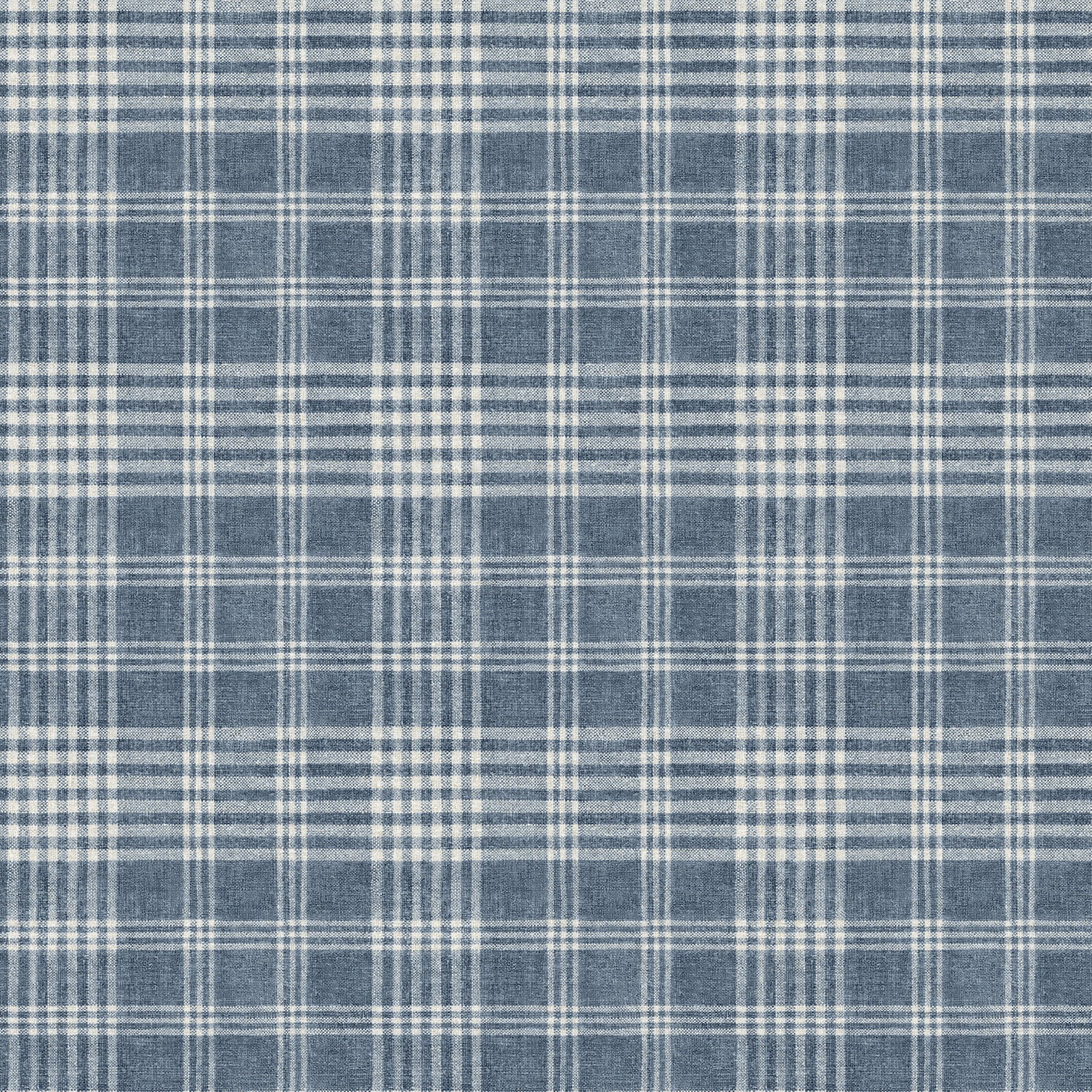Perry Plaid Wallpaper in Dark Blue color - pattern number 4199-83736 - by Chesapeake in the Modern Farmhouse collection