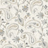 Darlene Jacobean Wallpaper in Slate color - pattern number 4199-83745 - by Chesapeake in the Modern Farmhouse collection