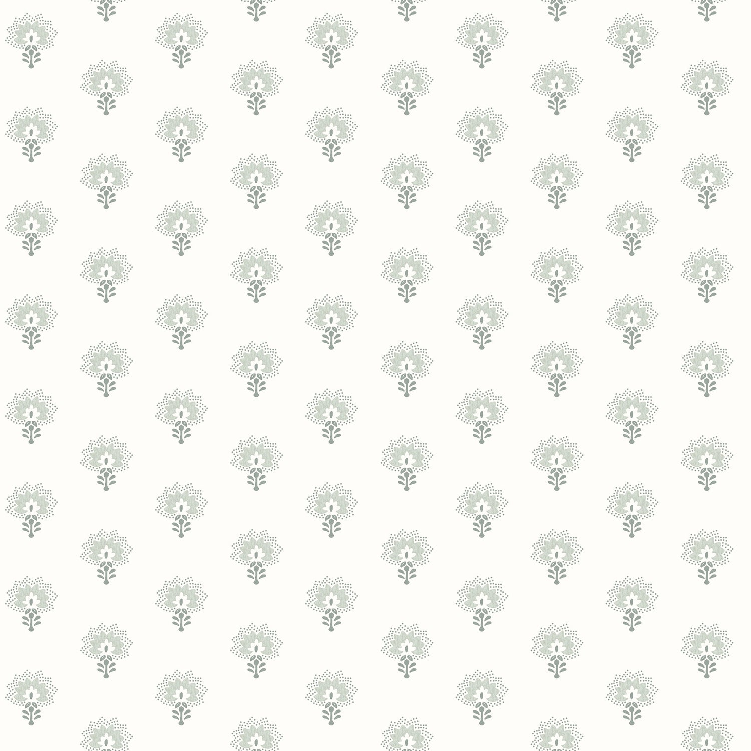 Hilda Floral Medallion Wallpaper in Aqua color - pattern number 4199-83752 - by Chesapeake in the Modern Farmhouse collection