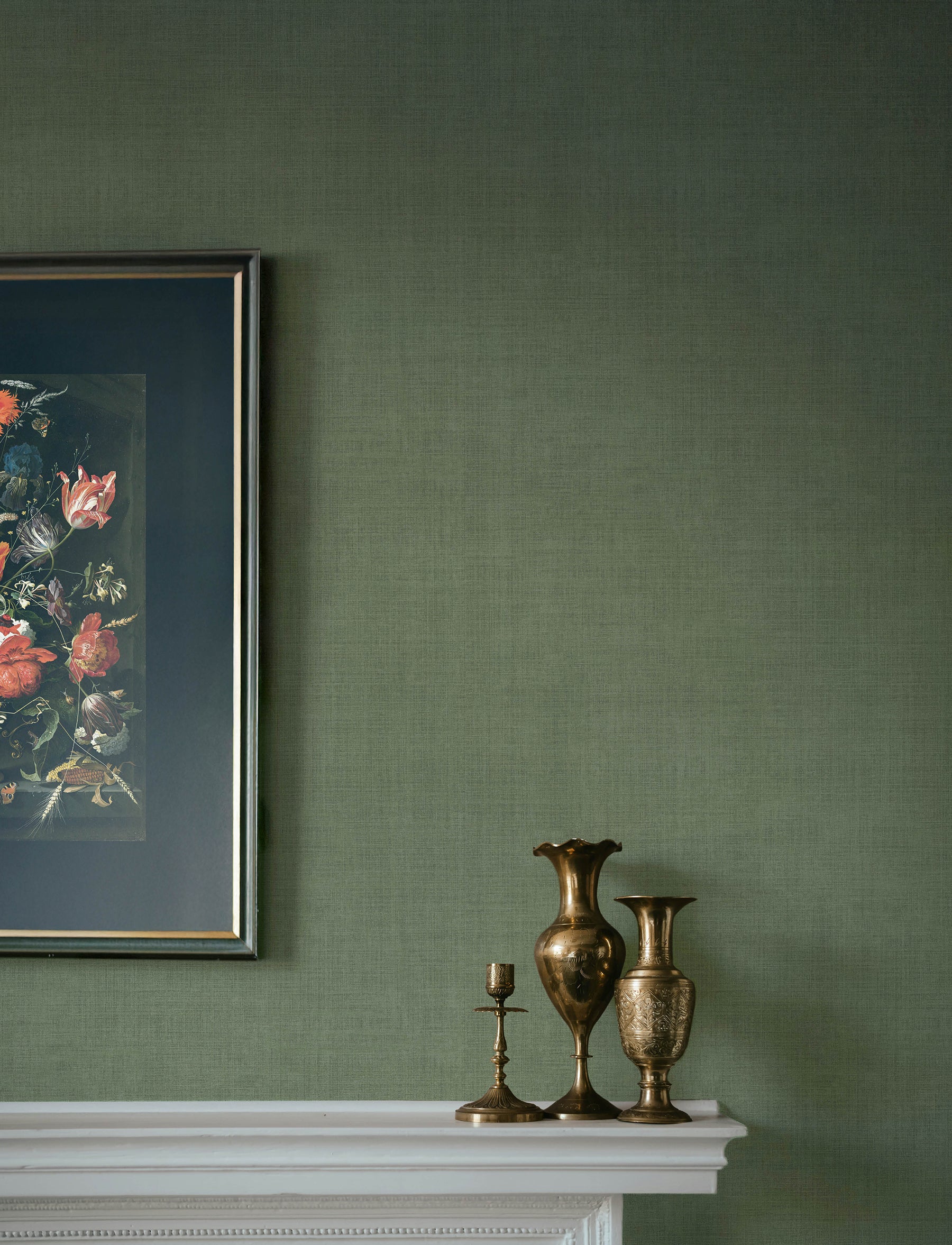 Midolin wallpaper in moss color - pattern number 4201-16026 - by A Street Prints in the Savanna collection