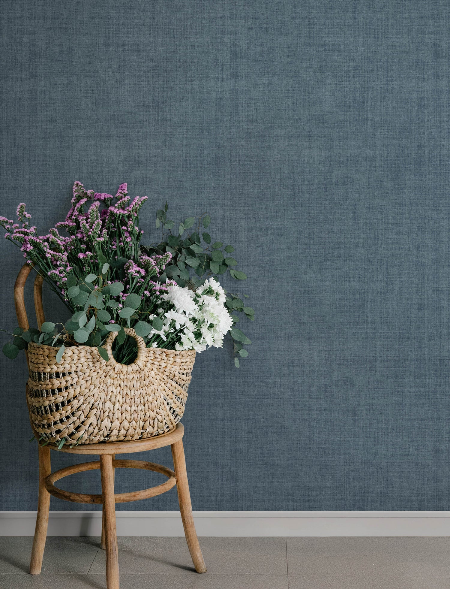 Midolin wallpaper in blue color - pattern number 4201-16043 - by A Street Prints in the Savanna collection