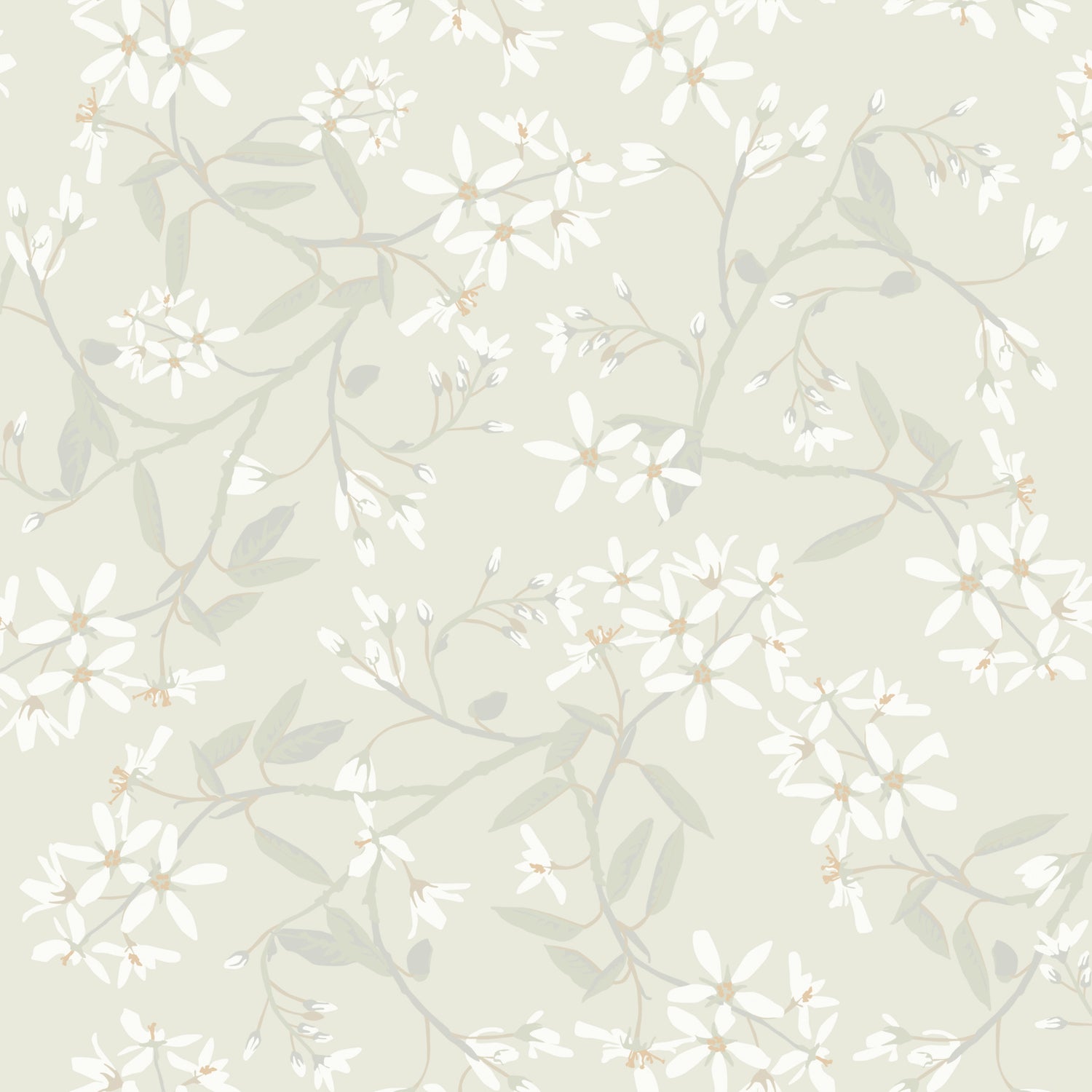Paradis wallpaper in dove color - pattern number 4201-20110 - by A Street Prints in the Savanna collection