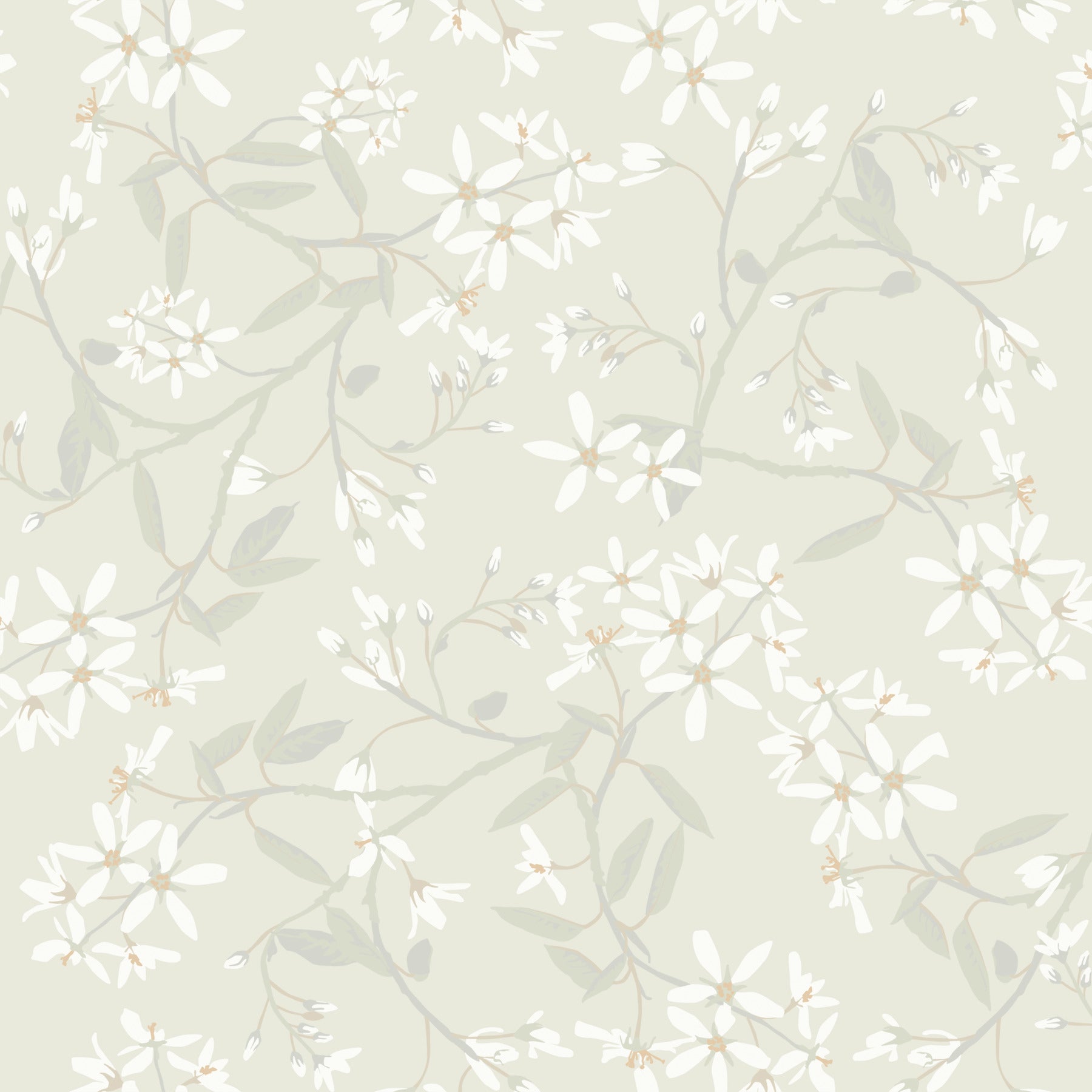 Paradis wallpaper in dove color - pattern number 4201-20110 - by A Street Prints in the Savanna collection