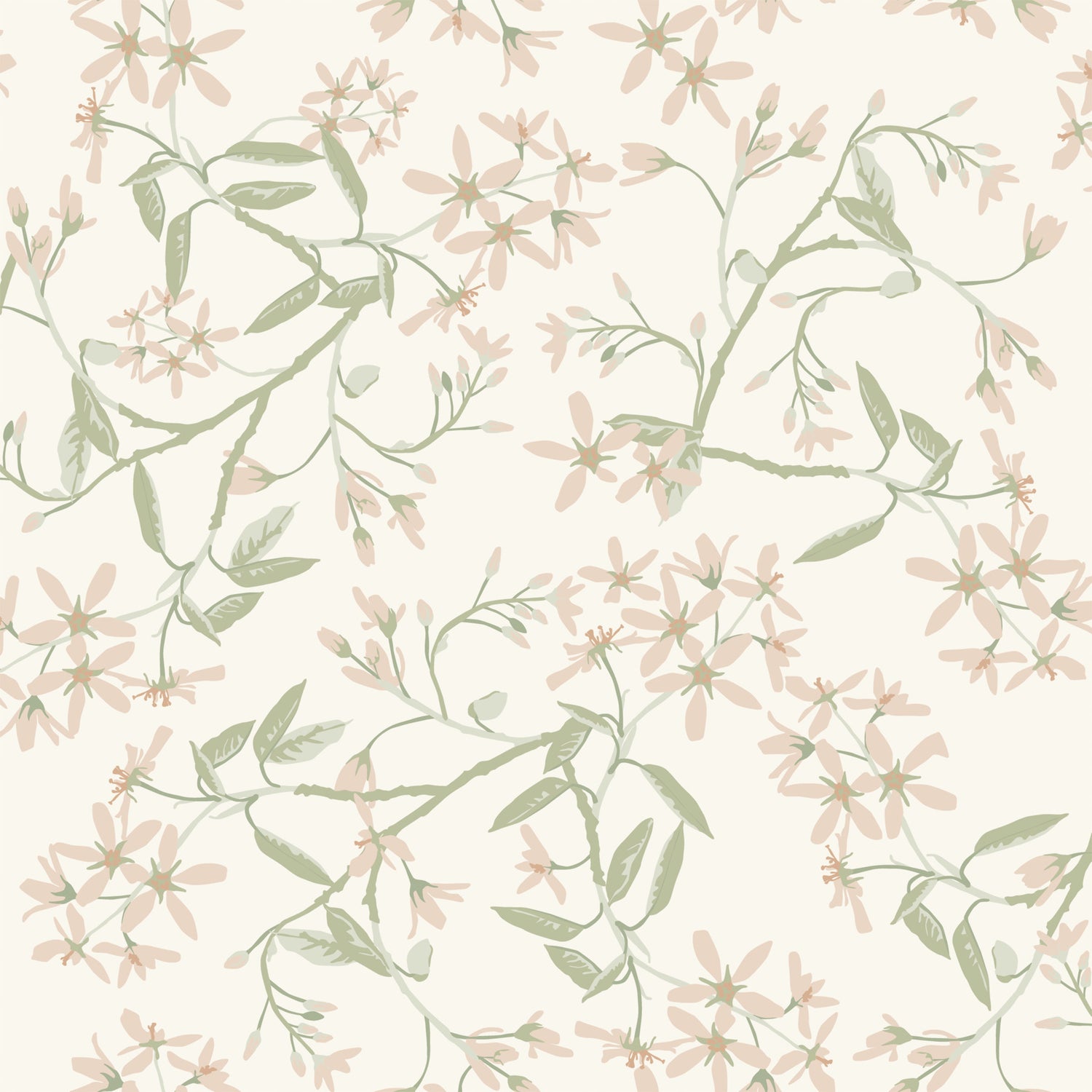 Paradis wallpaper in blush color - pattern number 4201-20111 - by A Street Prints in the Savanna collection