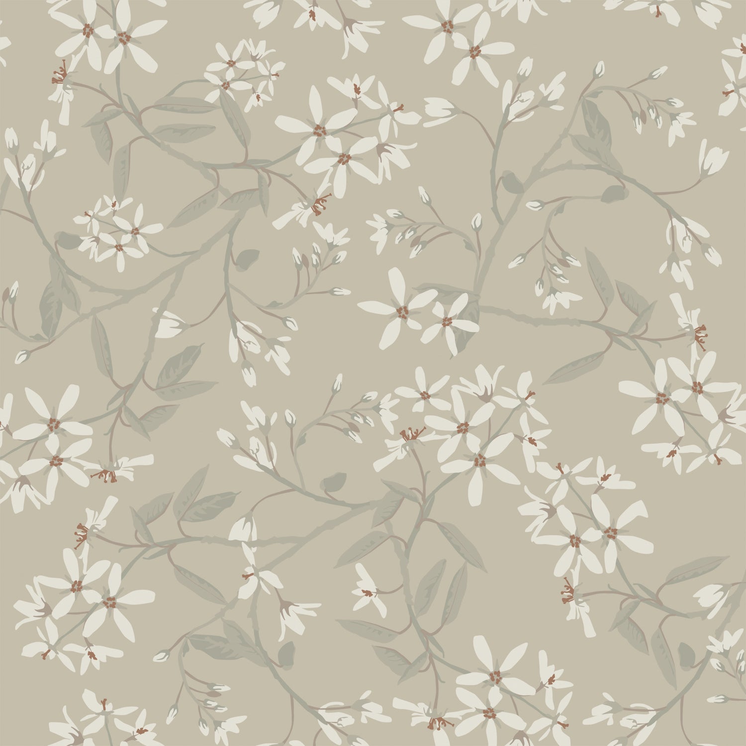 Paradis wallpaper in grey color - pattern number 4201-20113 - by A Street Prints in the Savanna collection