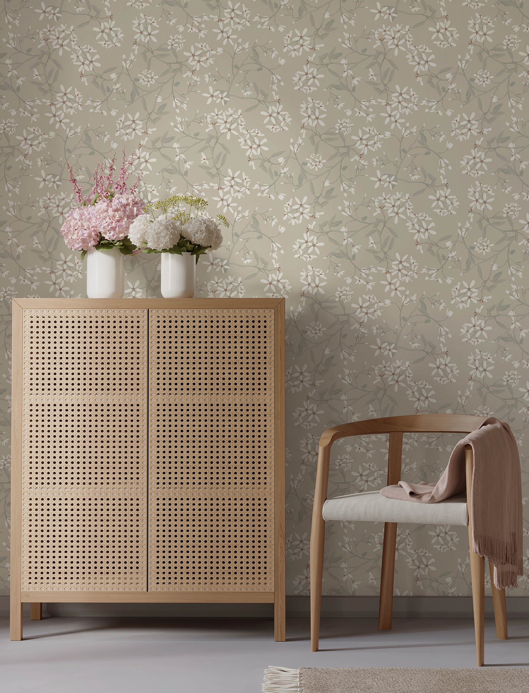 Paradis wallpaper in grey color - pattern number 4201-20113 - by A Street Prints in the Savanna collection