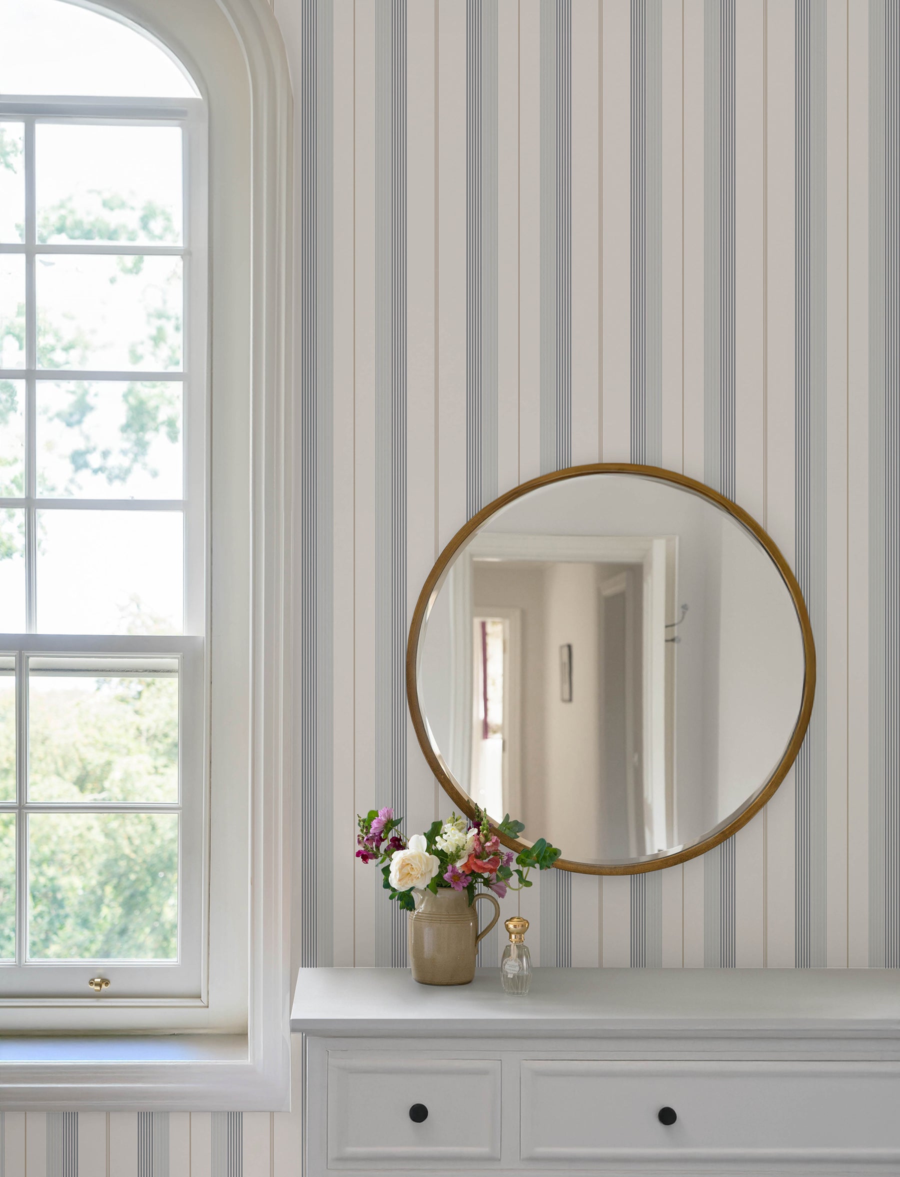 Herrgard wallpaper in light blue color - pattern number 4201-20119 - by A Street Prints in the Savanna collection