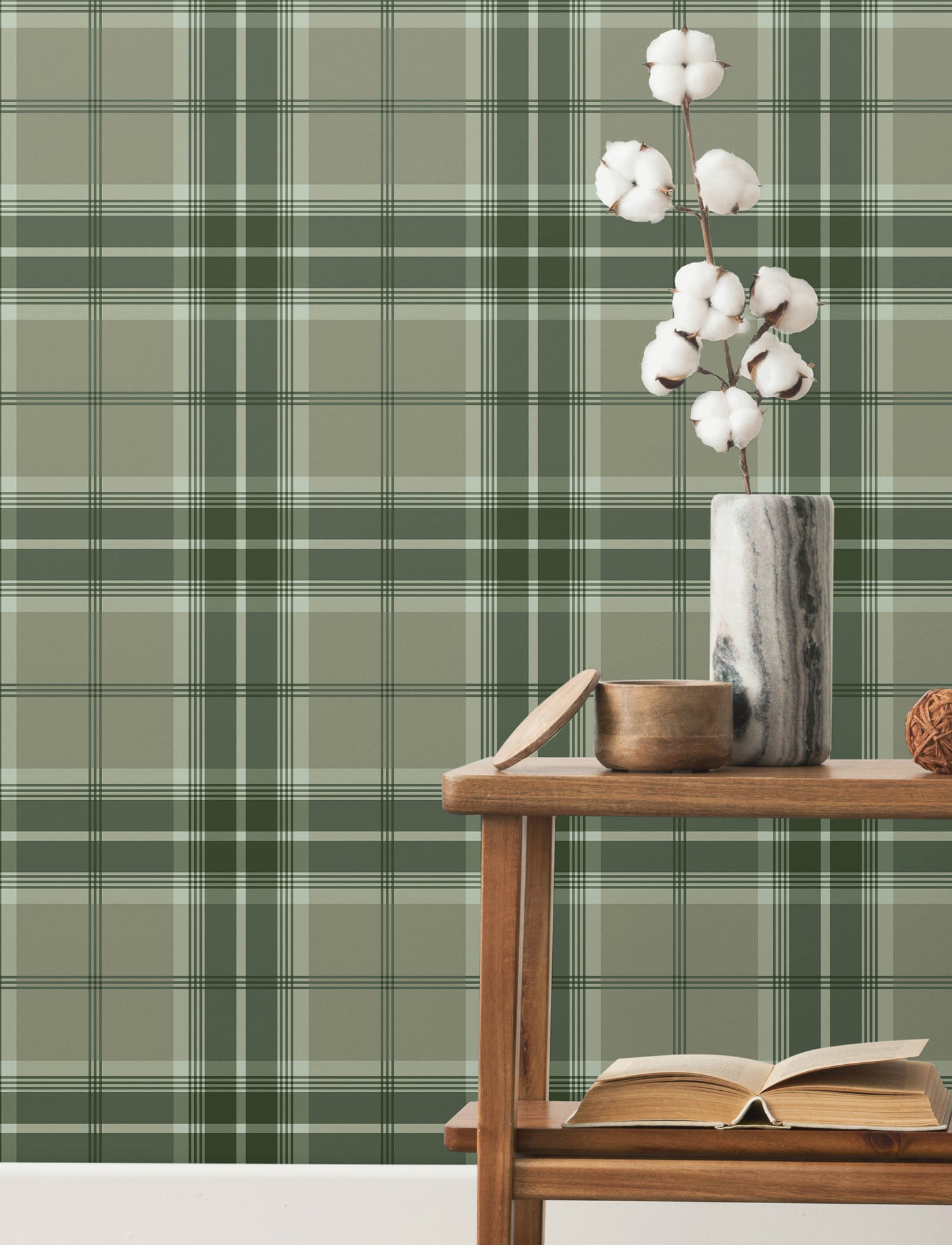 Emma wallpaper in evergreen color - pattern number 4201-20131 - by A Street Prints in the Savanna collection