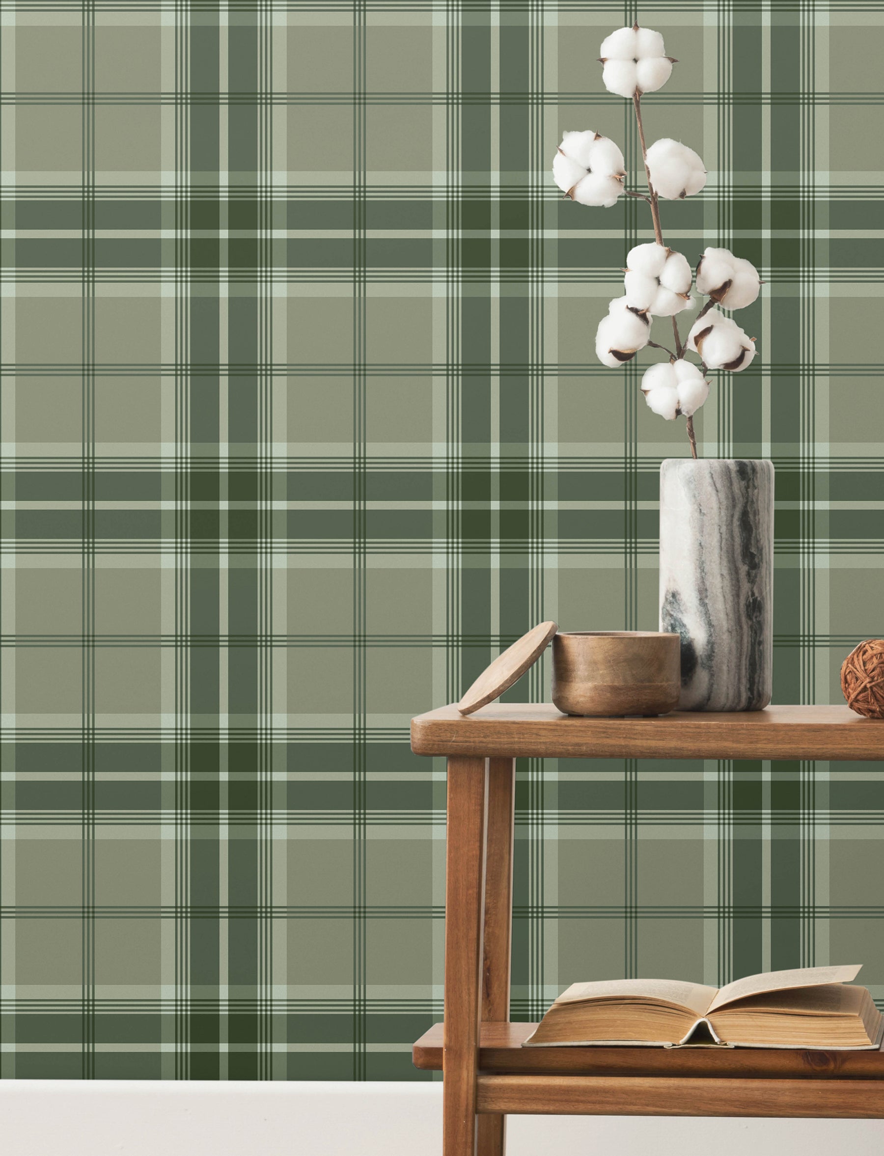 Emma wallpaper in evergreen color - pattern number 4201-20131 - by A Street Prints in the Savanna collection