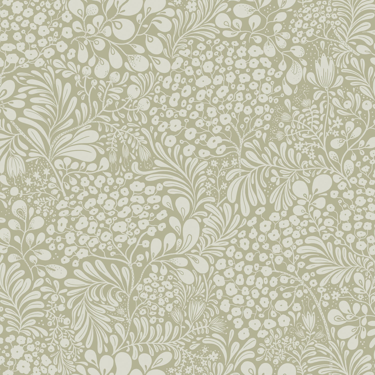 Siv wallpaper in sage color - pattern number 4201-48003 - by A Street Prints in the Savanna collection