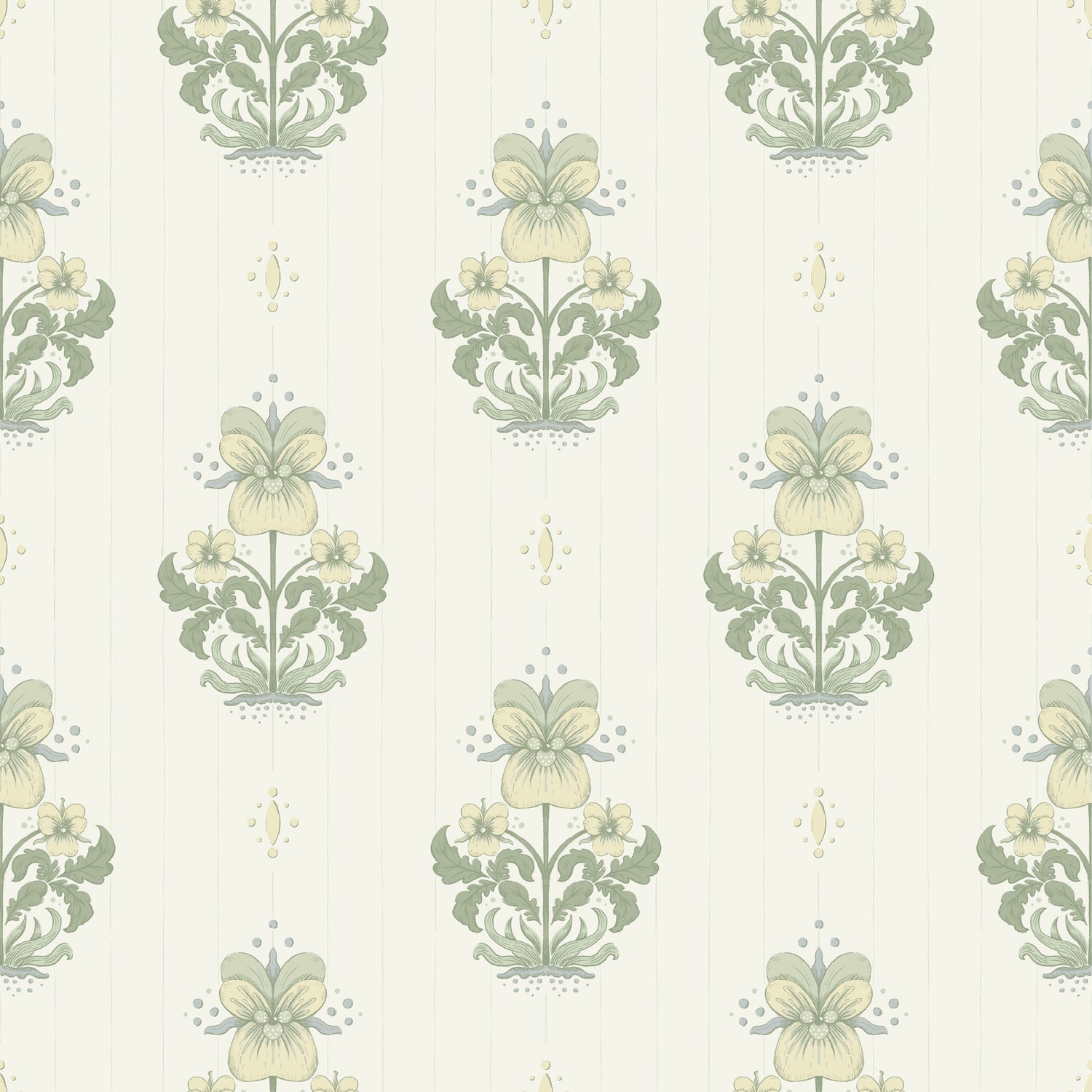 Gullvie wallpaper in white color - pattern number 4201-48005 - by A Street Prints in the Savanna collection