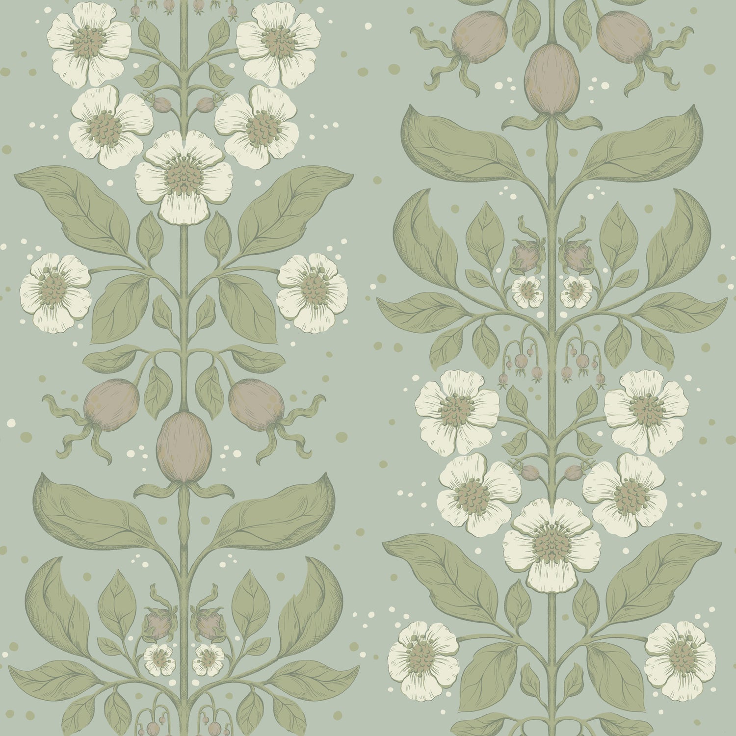 Rosa wallpaper in sky blue color - pattern number 4201-48011 - by A Street Prints in the Savanna collection