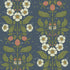 Rosa wallpaper in navy color - pattern number 4201-48013 - by A Street Prints in the Savanna collection