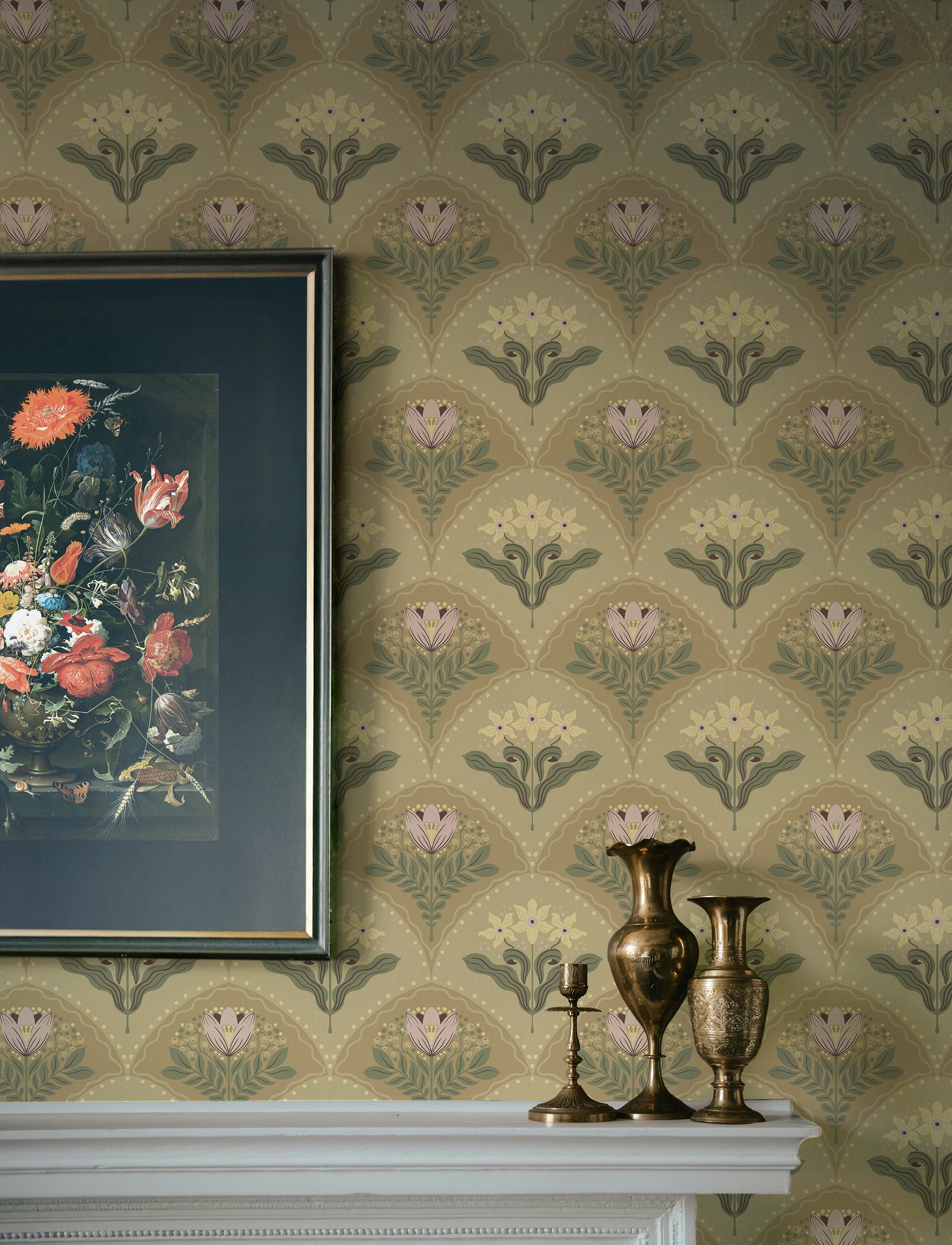 Maj wallpaper in light brown color - pattern number 4201-48015 - by A Street Prints in the Savanna collection