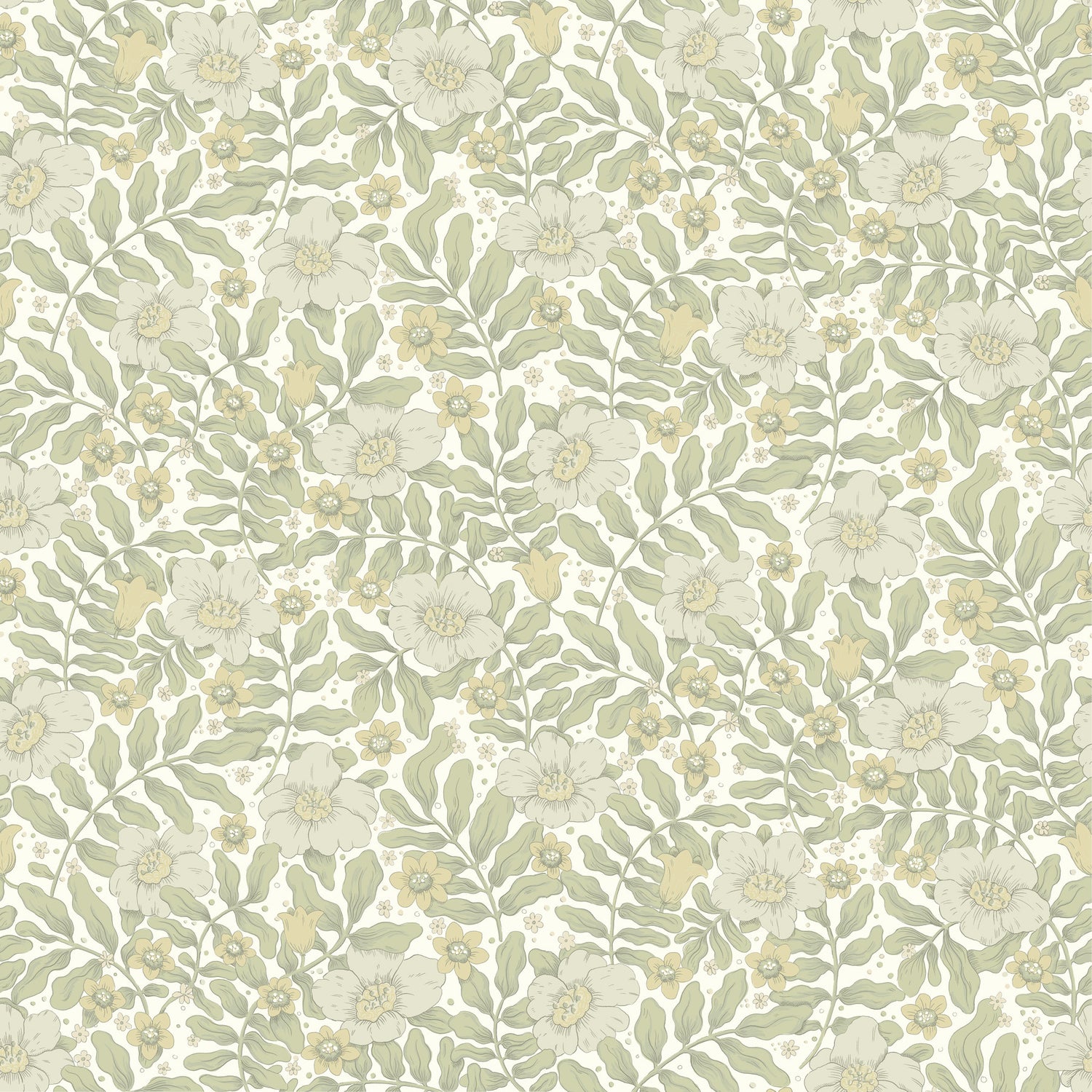 Maggan wallpaper in sage color - pattern number 4201-48019 - by A Street Prints in the Savanna collection