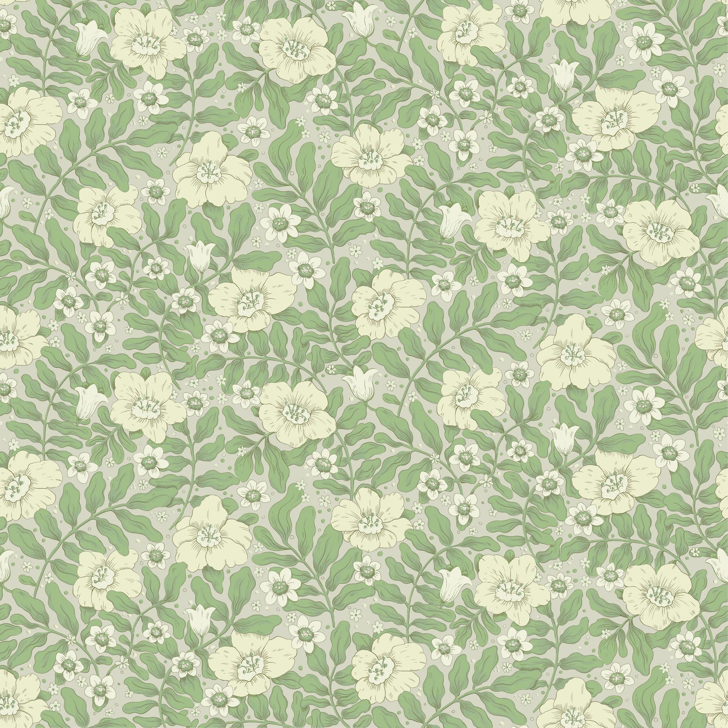 Maggan wallpaper in jade color - pattern number 4201-48021 - by A Street Prints in the Savanna collection