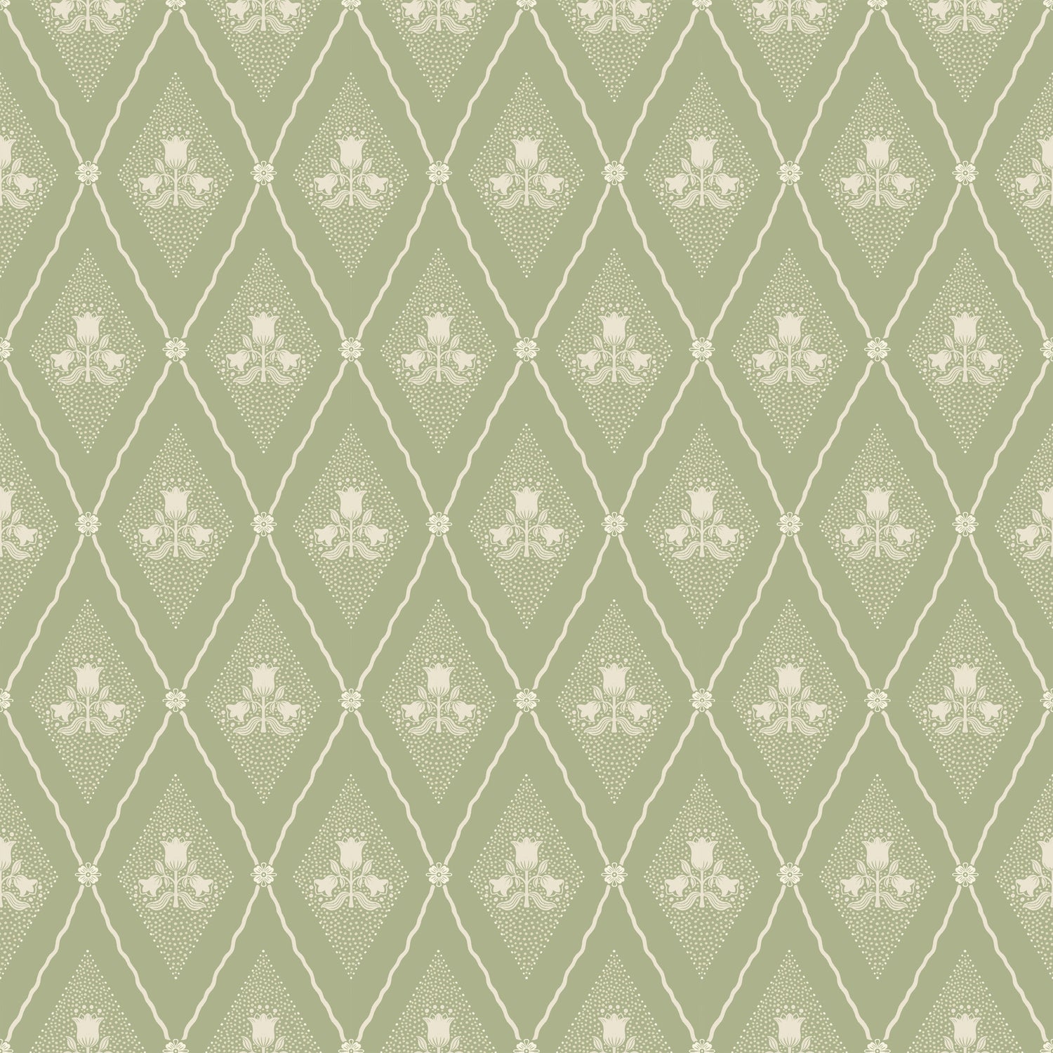 Alma wallpaper in moss color - pattern number 4201-48030 - by A Street Prints in the Savanna collection