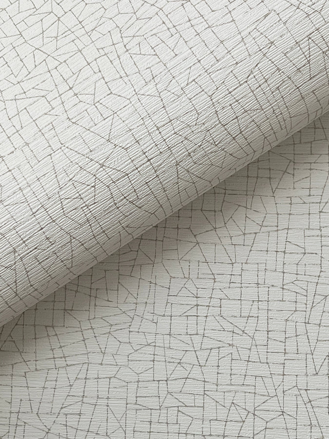 Cary wallpaper in white color - pattern number 4207-5410 - by Warner in the Textures and Wovens Resource collection