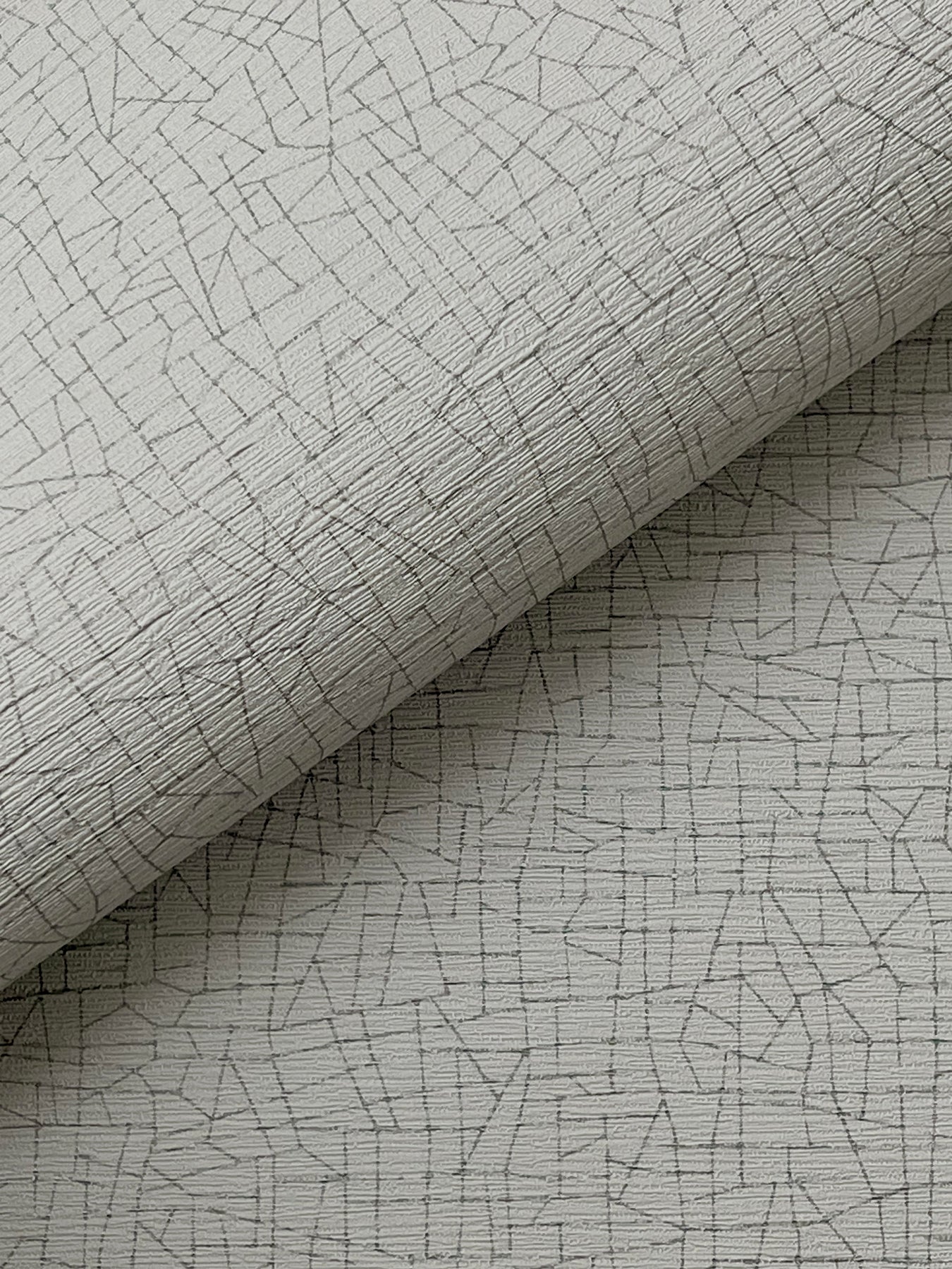 Cary wallpaper in grey color - pattern number 4207-5412 - by Warner in the Textures and Wovens Resource collection