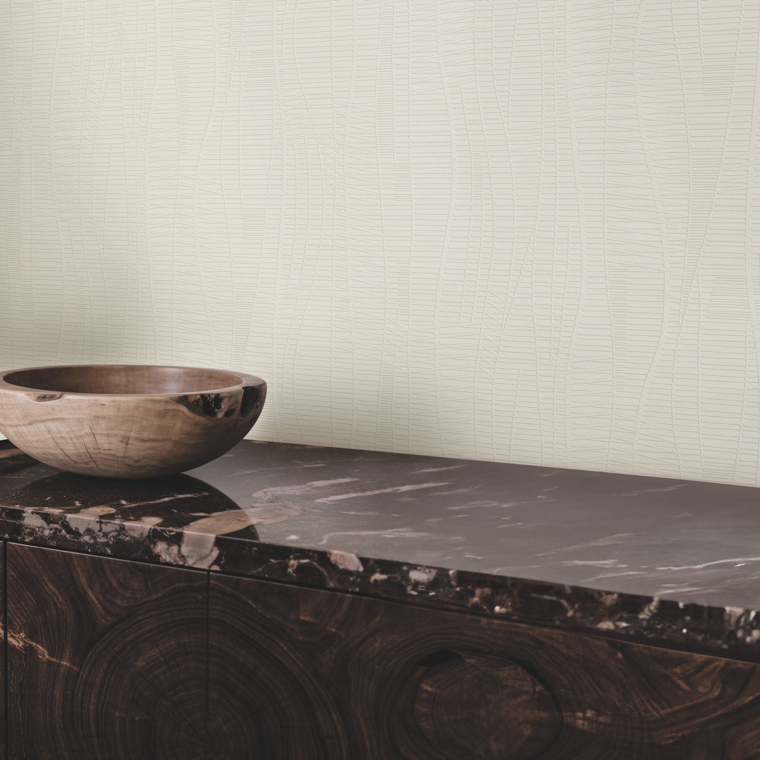 Amir wallpaper in light grey color - pattern number 4207-5444 - by Warner in the Textures and Wovens Resource collection