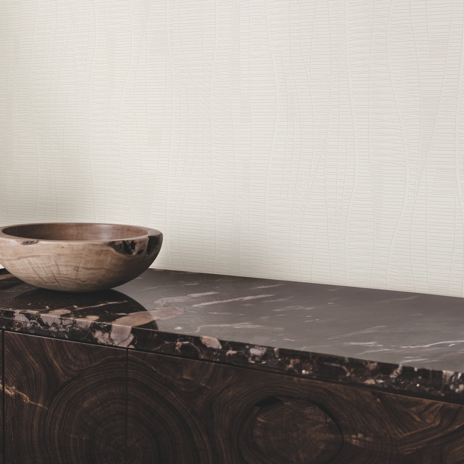 Amir wallpaper in dove color - pattern number 4207-5446 - by Warner in the Textures and Wovens Resource collection