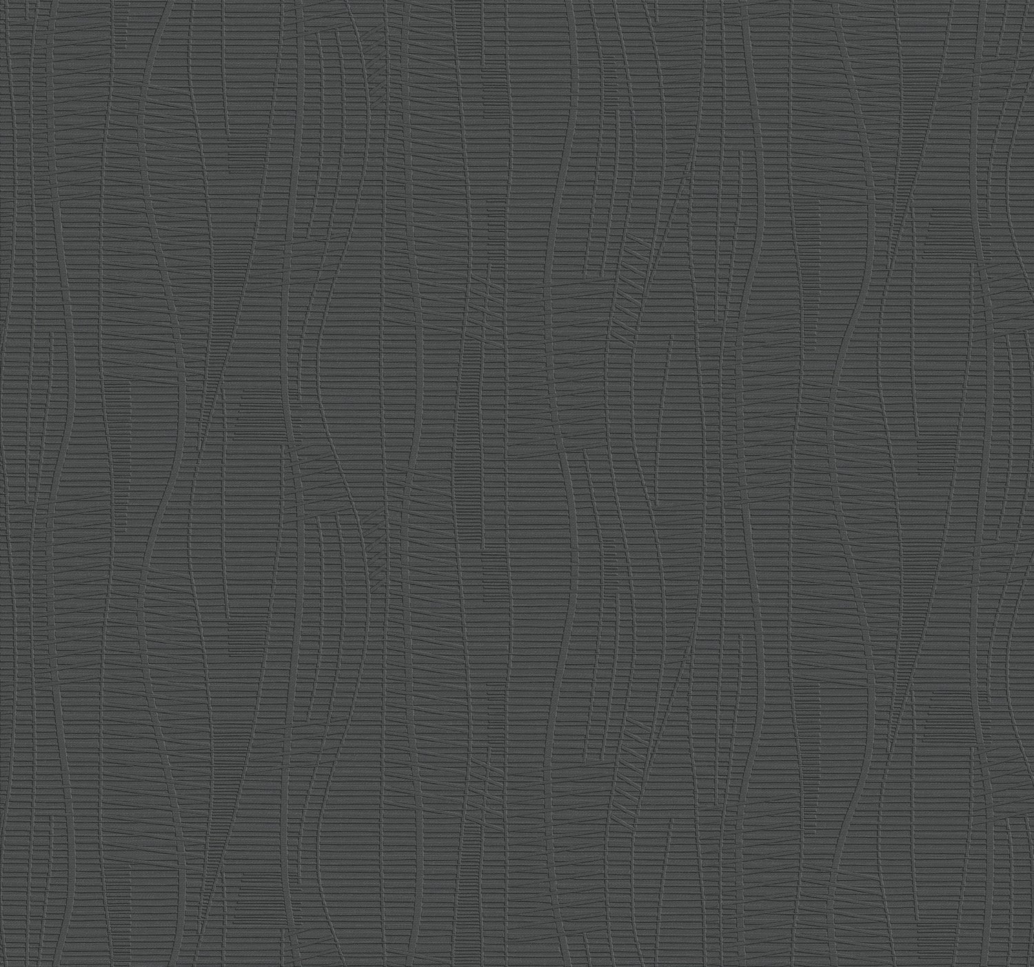 Amir wallpaper in black color - pattern number 4207-5448 - by Warner in the Textures and Wovens Resource collection
