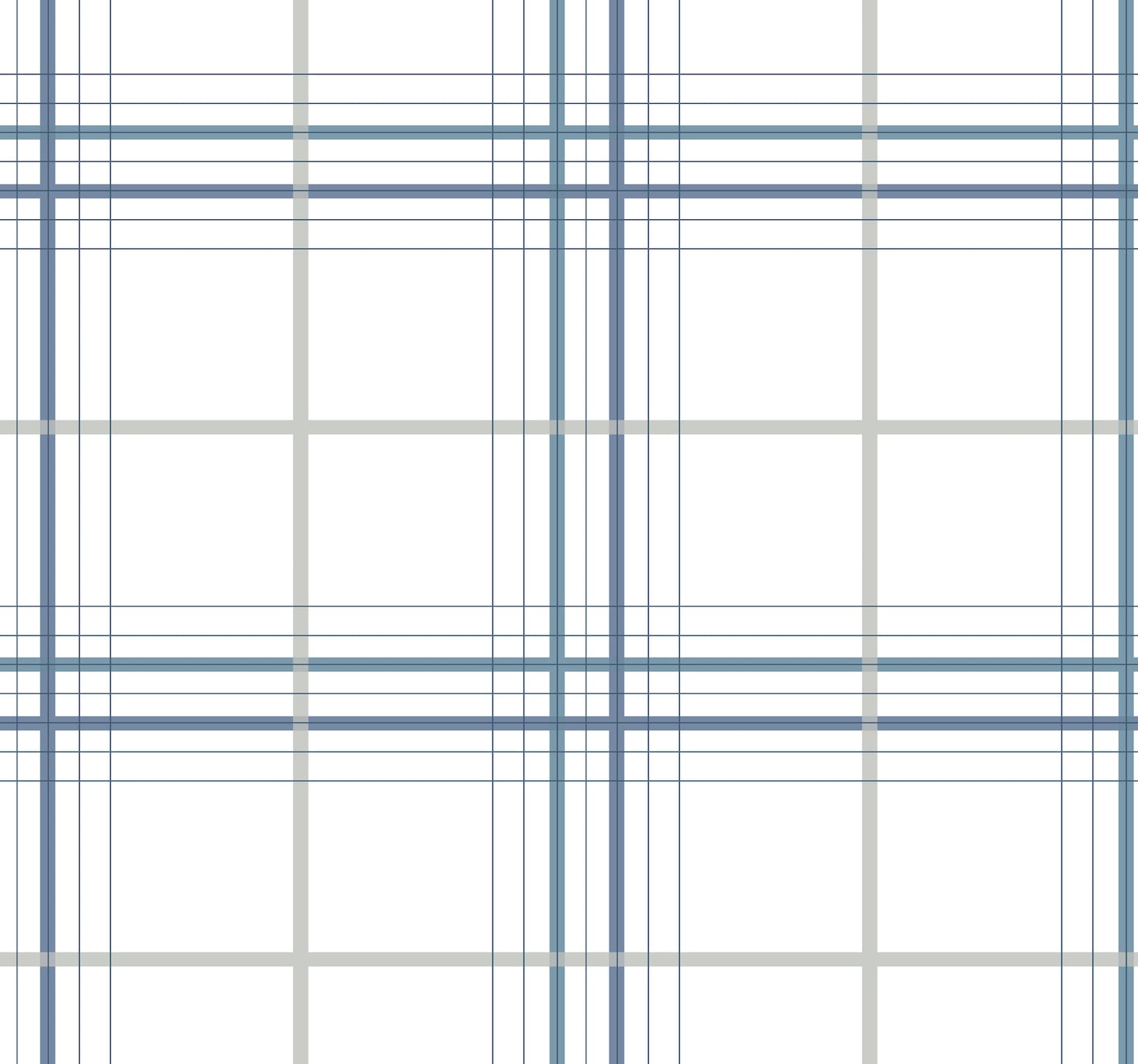 Lakeside Plaid Wallpaper in blue color - pattern number 4211-83534 - by Ronald Redding in the Private Reserve collection