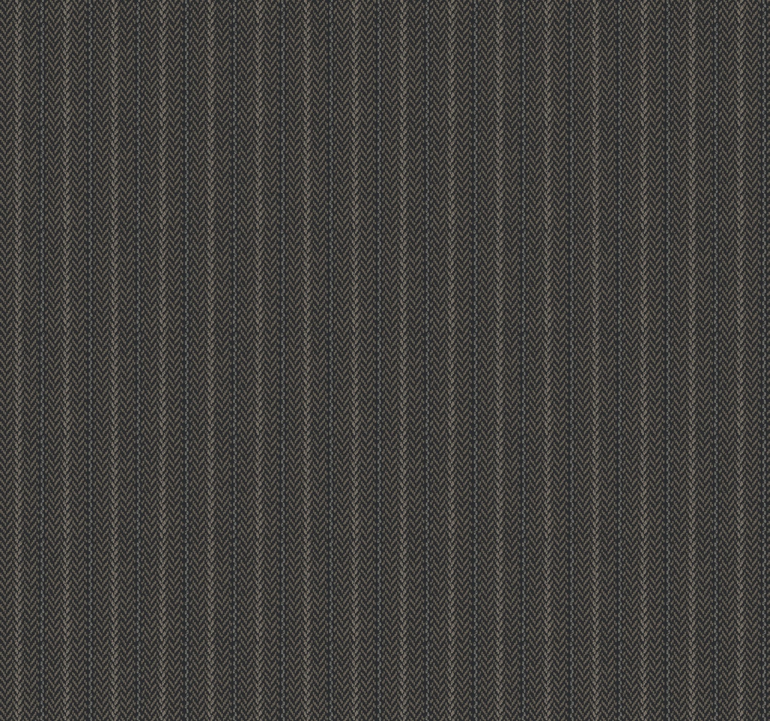 Elkan Stripe Wallpaper in black color - pattern number 4211-83537 - by Ronald Redding in the Private Reserve collection