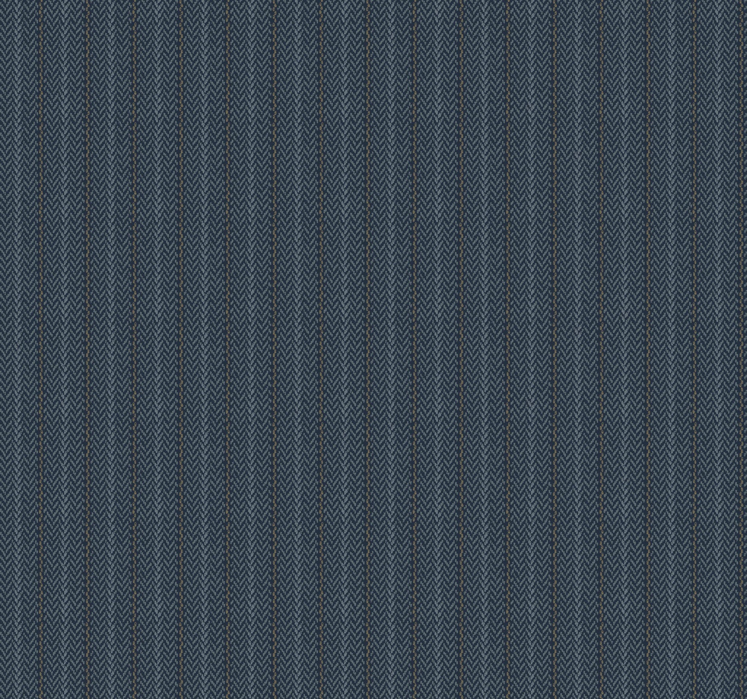 Elkan Stripe Wallpaper in navy color - pattern number 4211-83538 - by Ronald Redding in the Private Reserve collection
