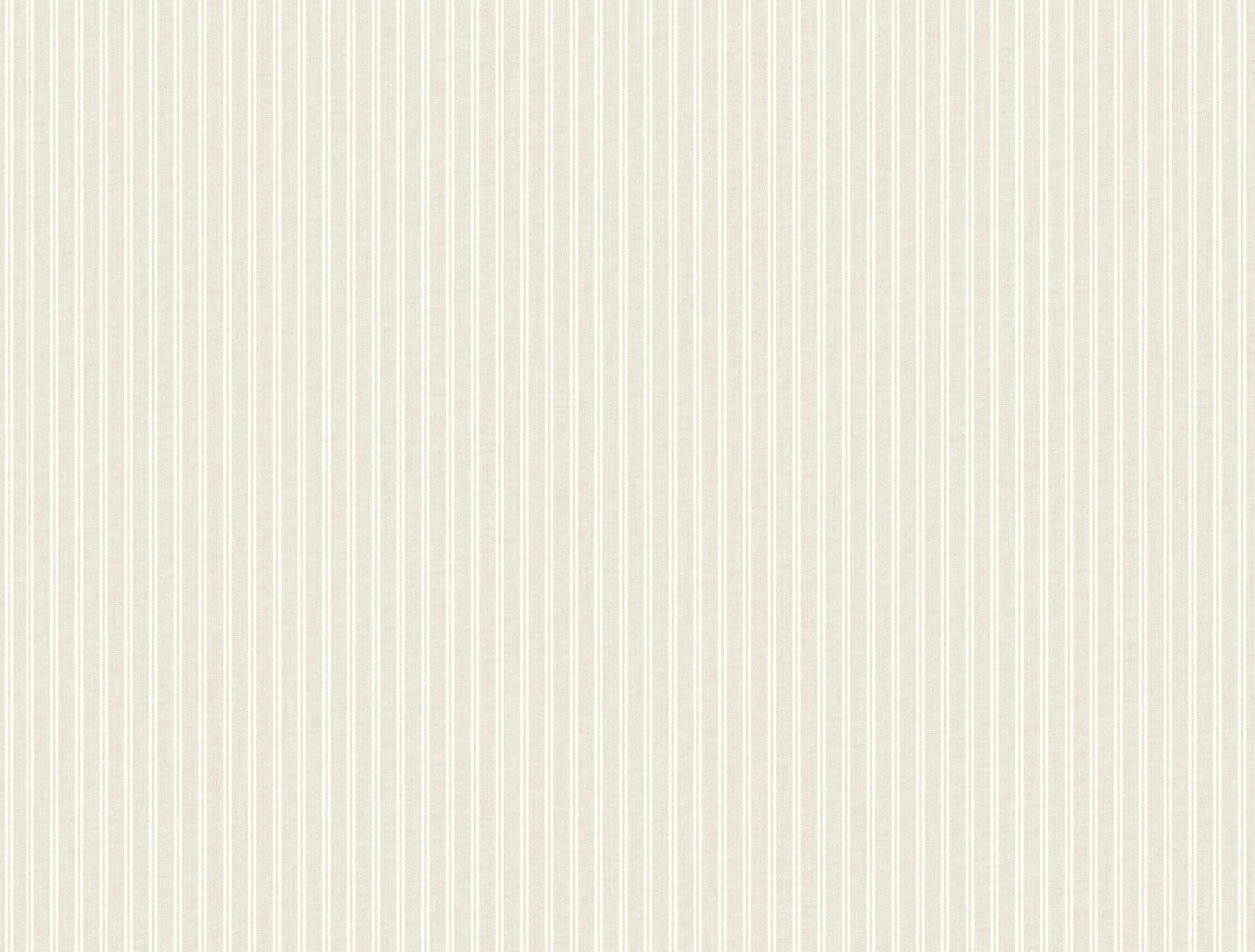 Ticking Stripe Wallpaper in beige color - pattern number 4211-83540 - by Ronald Redding in the Private Reserve collection