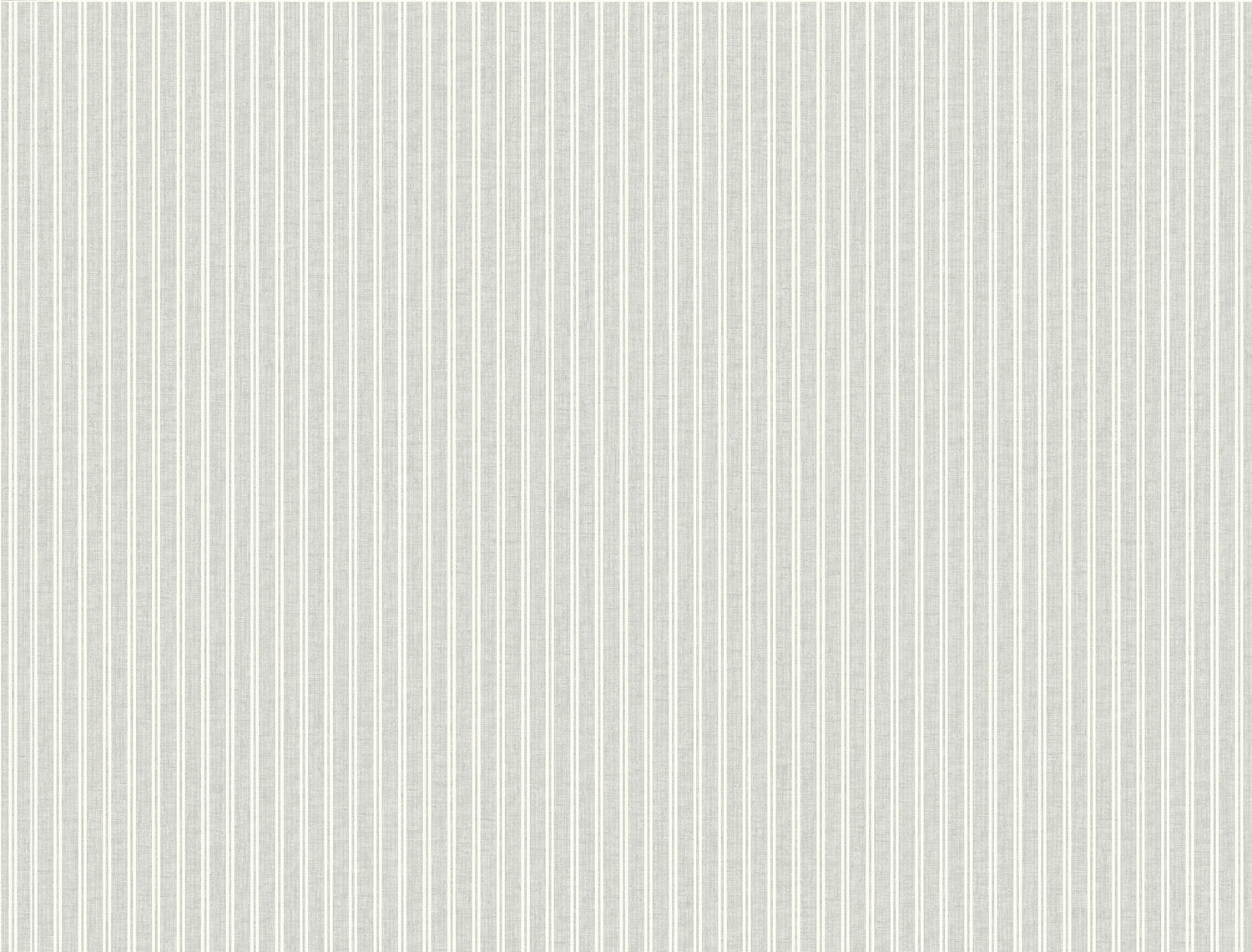 Ticking Stripe Wallpaper in grey color - pattern number 4211-83541 - by Ronald Redding in the Private Reserve collection