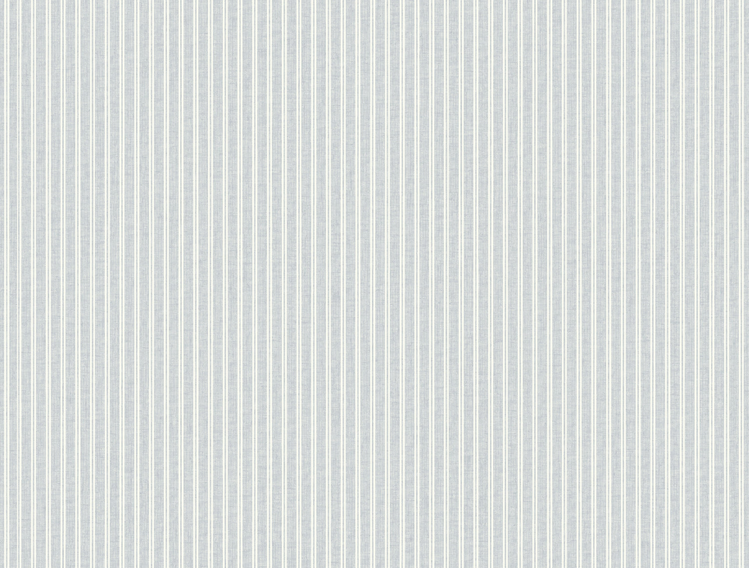 Ticking Stripe Wallpaper in blue color - pattern number 4211-83542 - by Ronald Redding in the Private Reserve collection