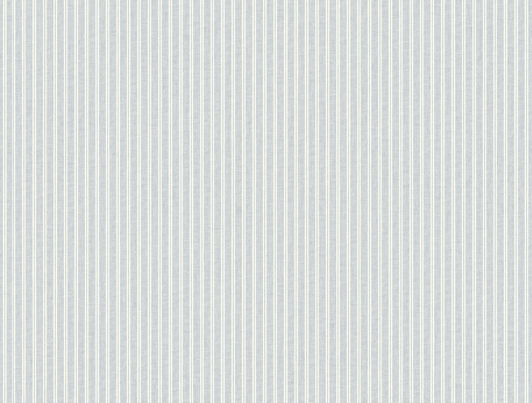 Ticking Stripe Wallpaper in blue color - pattern number 4211-83542 - by Ronald Redding in the Private Reserve collection