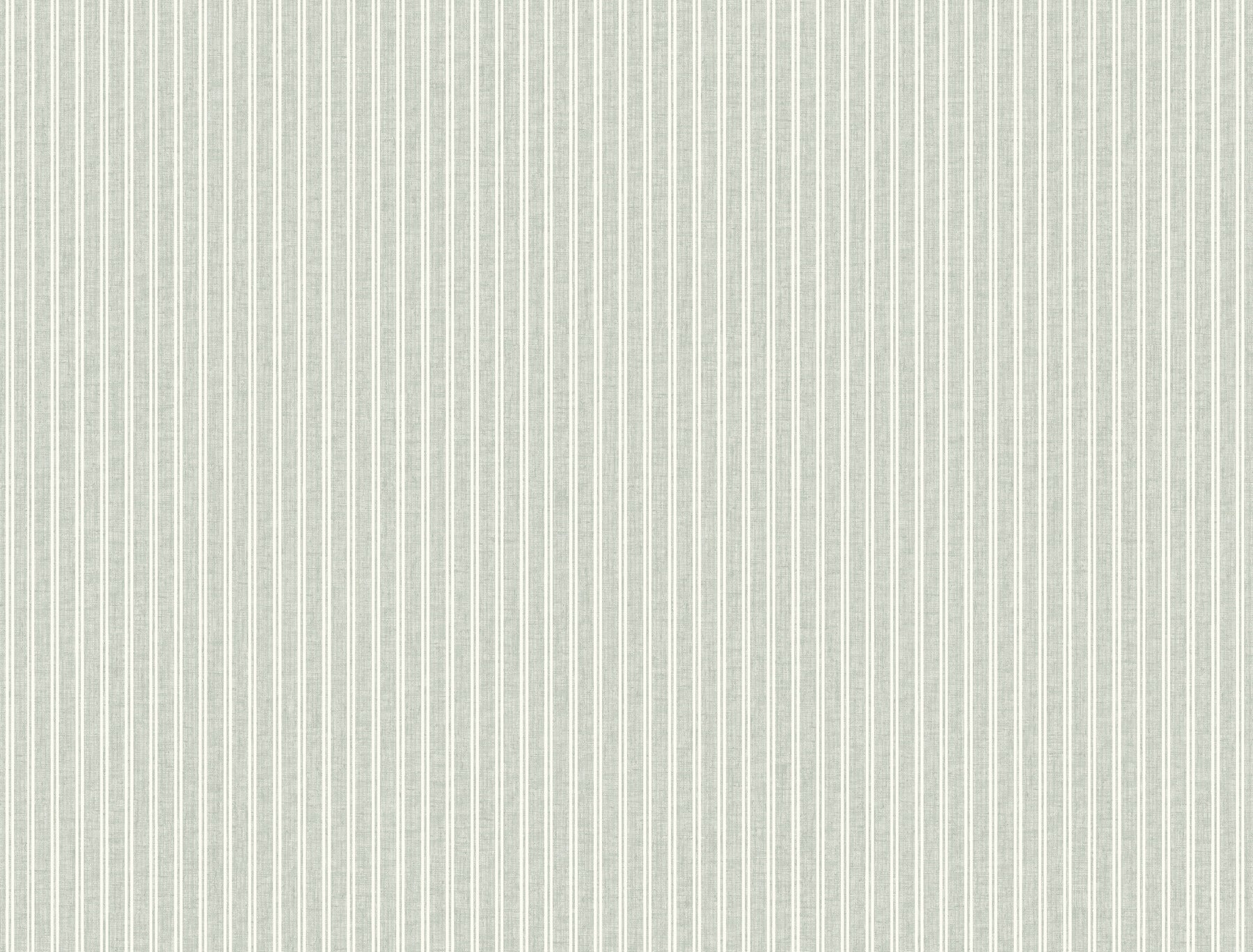 Ticking Stripe Wallpaper in sage color - pattern number 4211-83543 - by Ronald Redding in the Private Reserve collection