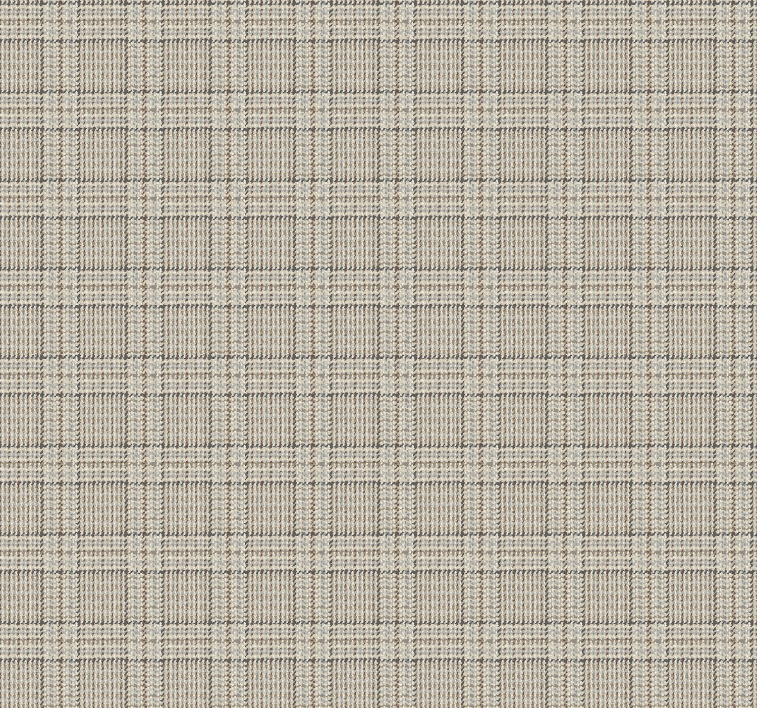 Harrington Plaid Wallpaper in light brown color - pattern number 4211-83554 - by Ronald Redding in the Private Reserve collection