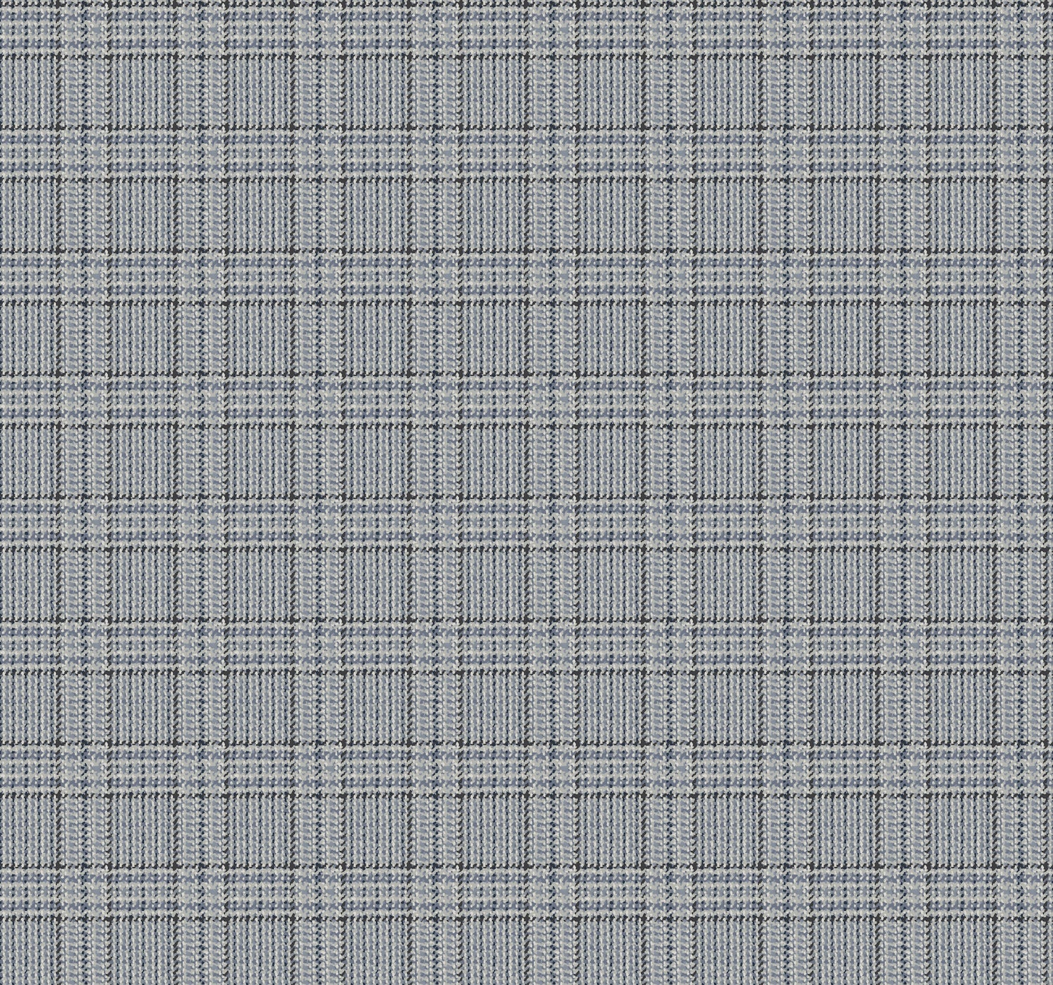 Harrington Plaid Wallpaper in blue color - pattern number 4211-83555 - by Ronald Redding in the Private Reserve collection