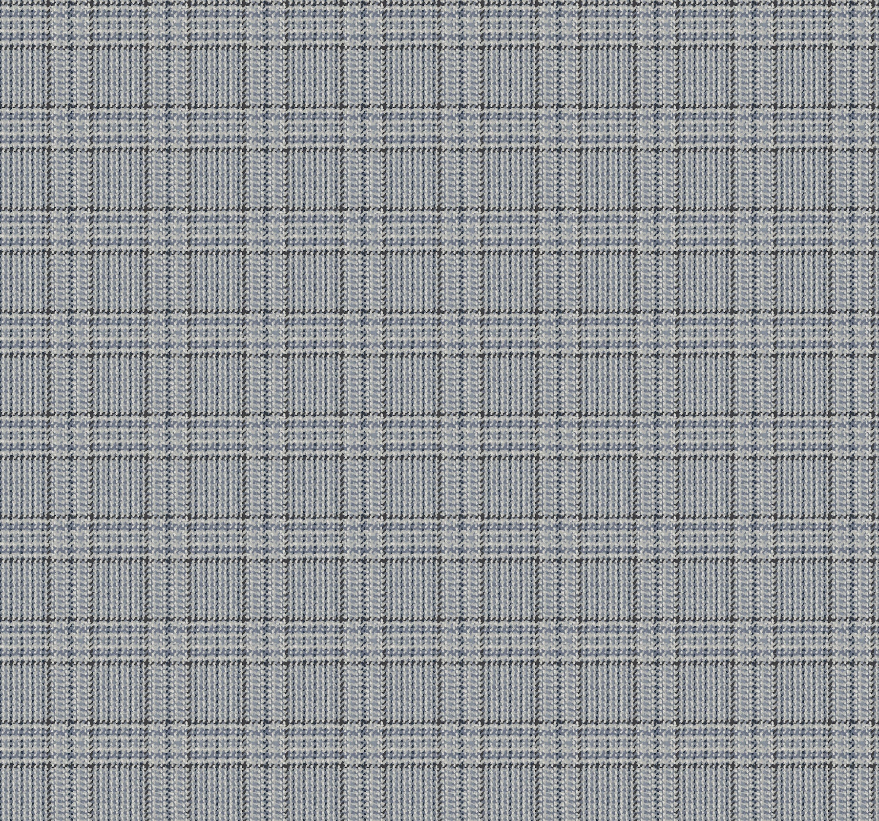 Harrington Plaid Wallpaper in blue color - pattern number 4211-83555 - by Ronald Redding in the Private Reserve collection