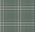Country Club Plaid Wallpaper in green color - pattern number 4211-83563 - by Ronald Redding in the Private Reserve collection