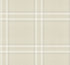 Country Club Plaid Wallpaper in beige color - pattern number 4211-83566 - by Ronald Redding in the Private Reserve collection